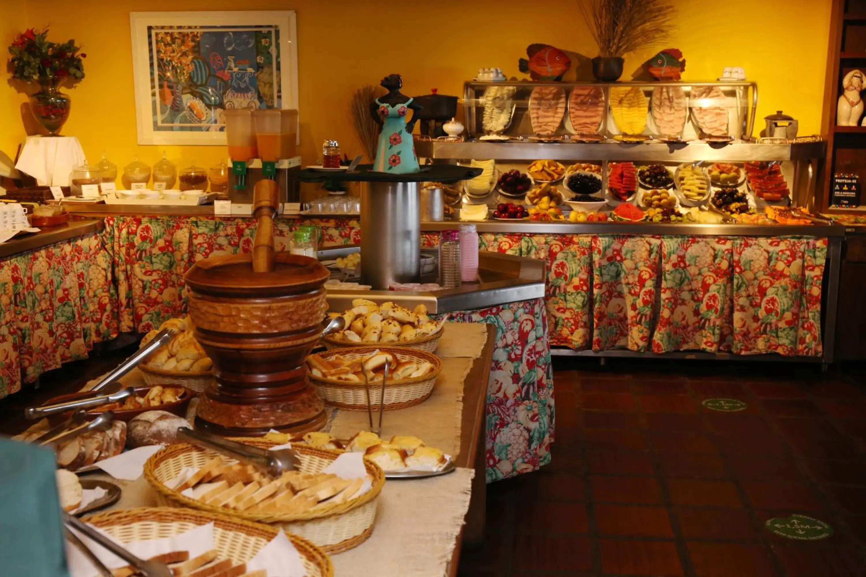 Buffet breakfast in Delphin Beach Hotel Buffet breakfast in Delphin Beach Hotel