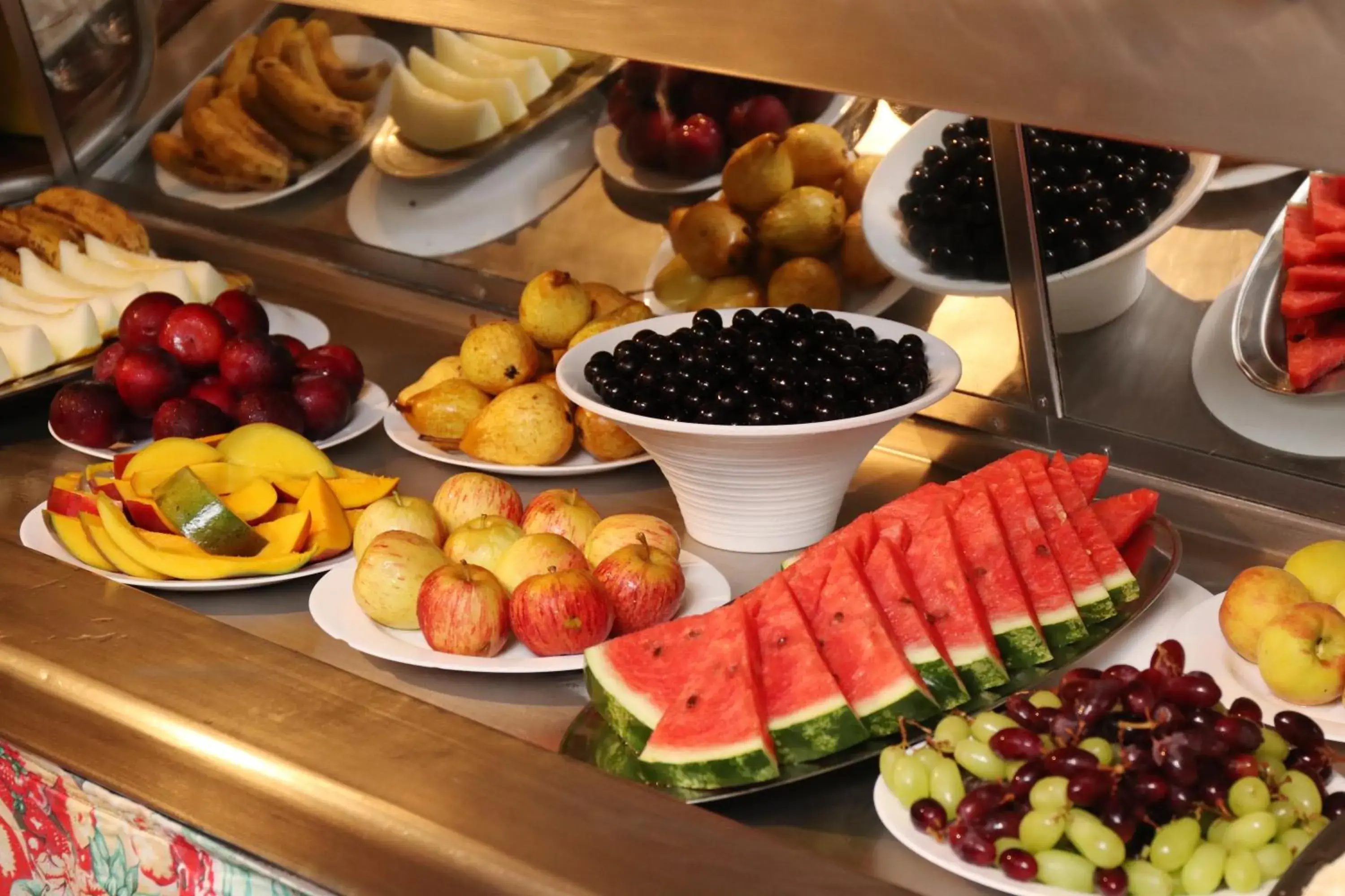 Buffet breakfast in Delphin Beach Hotel Buffet breakfast in Delphin Beach Hotel