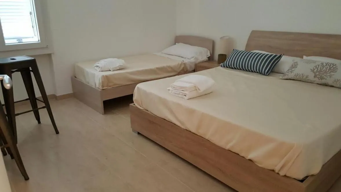 Bed in Hotel Riviera Sanremo