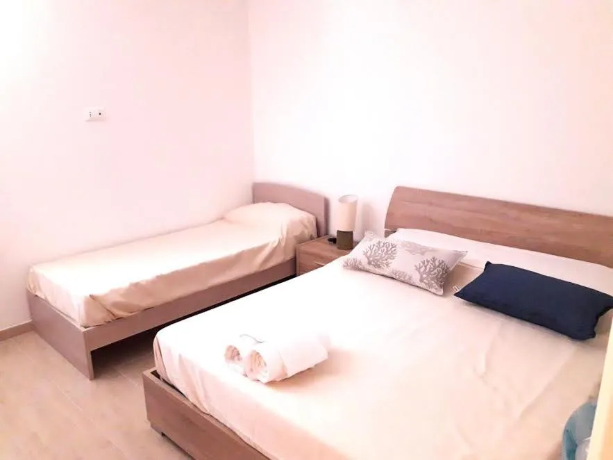 Bed in Hotel Riviera Sanremo