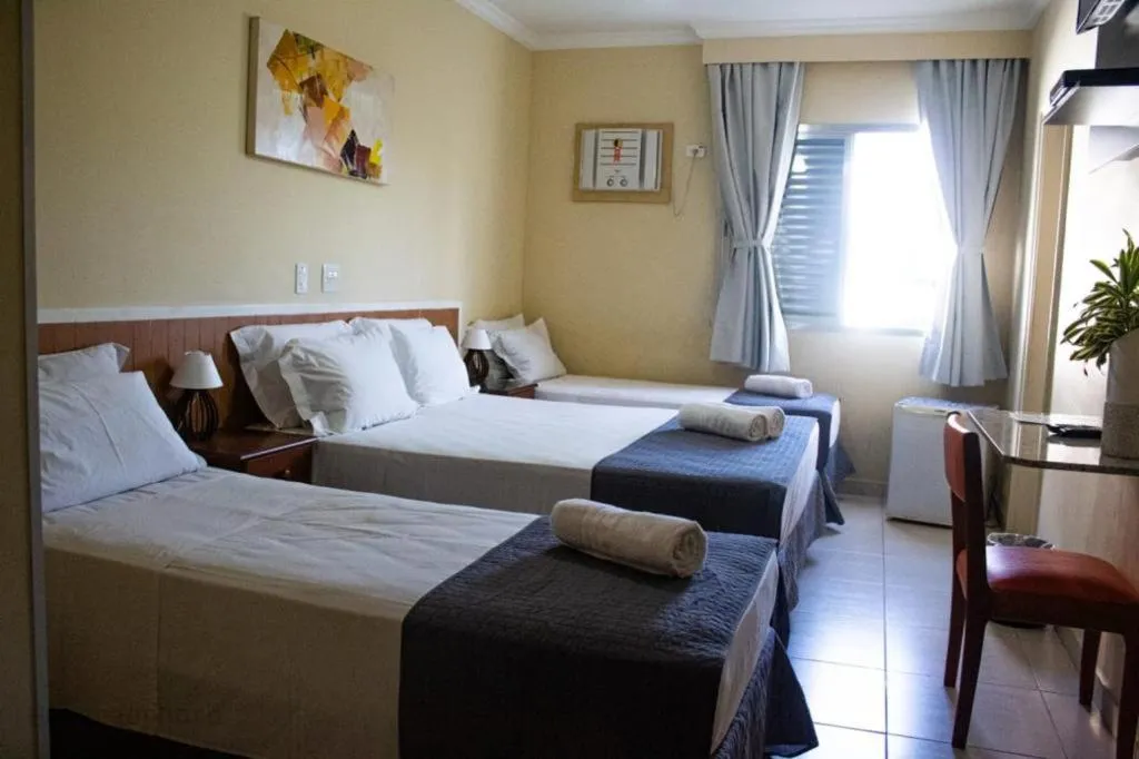 Bed in Charme Hotel Guarujá Frente Mar