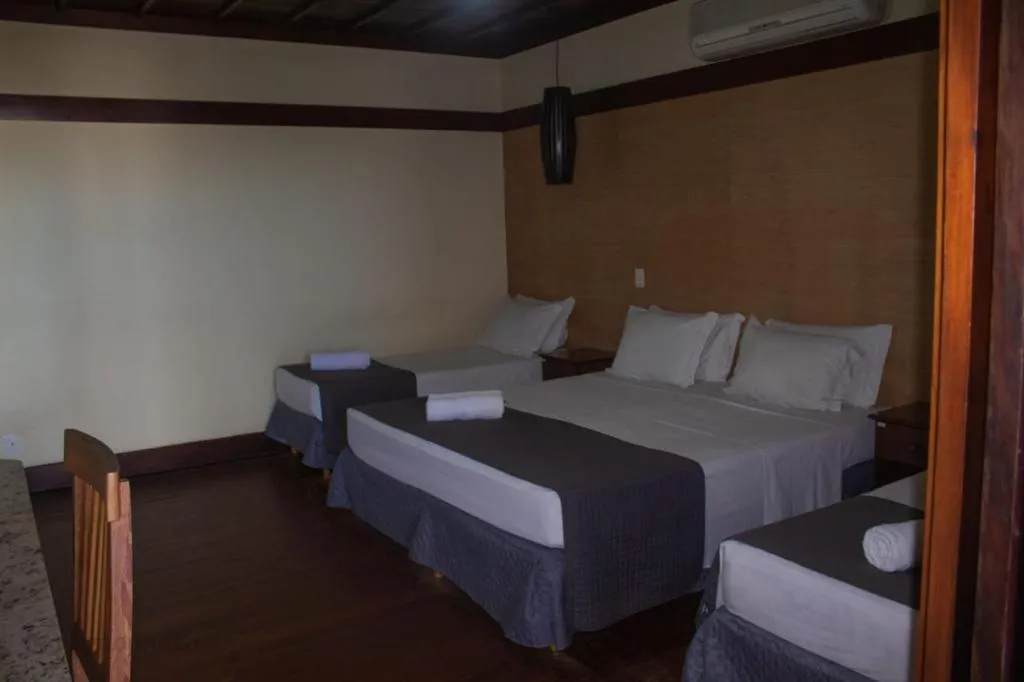 Bed in Charme Hotel Guarujá Frente Mar