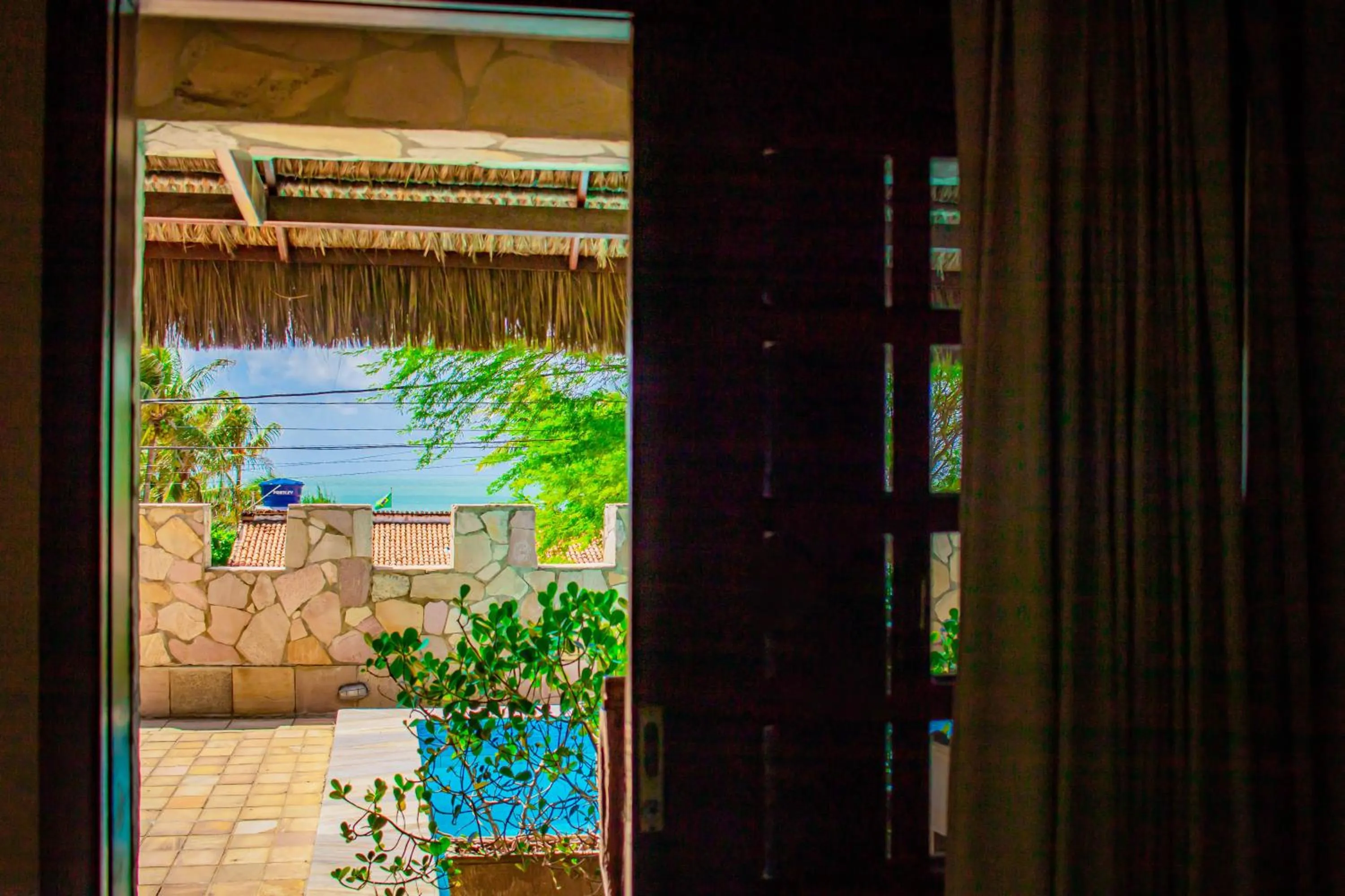 Patio in Castelo Beach Hotel