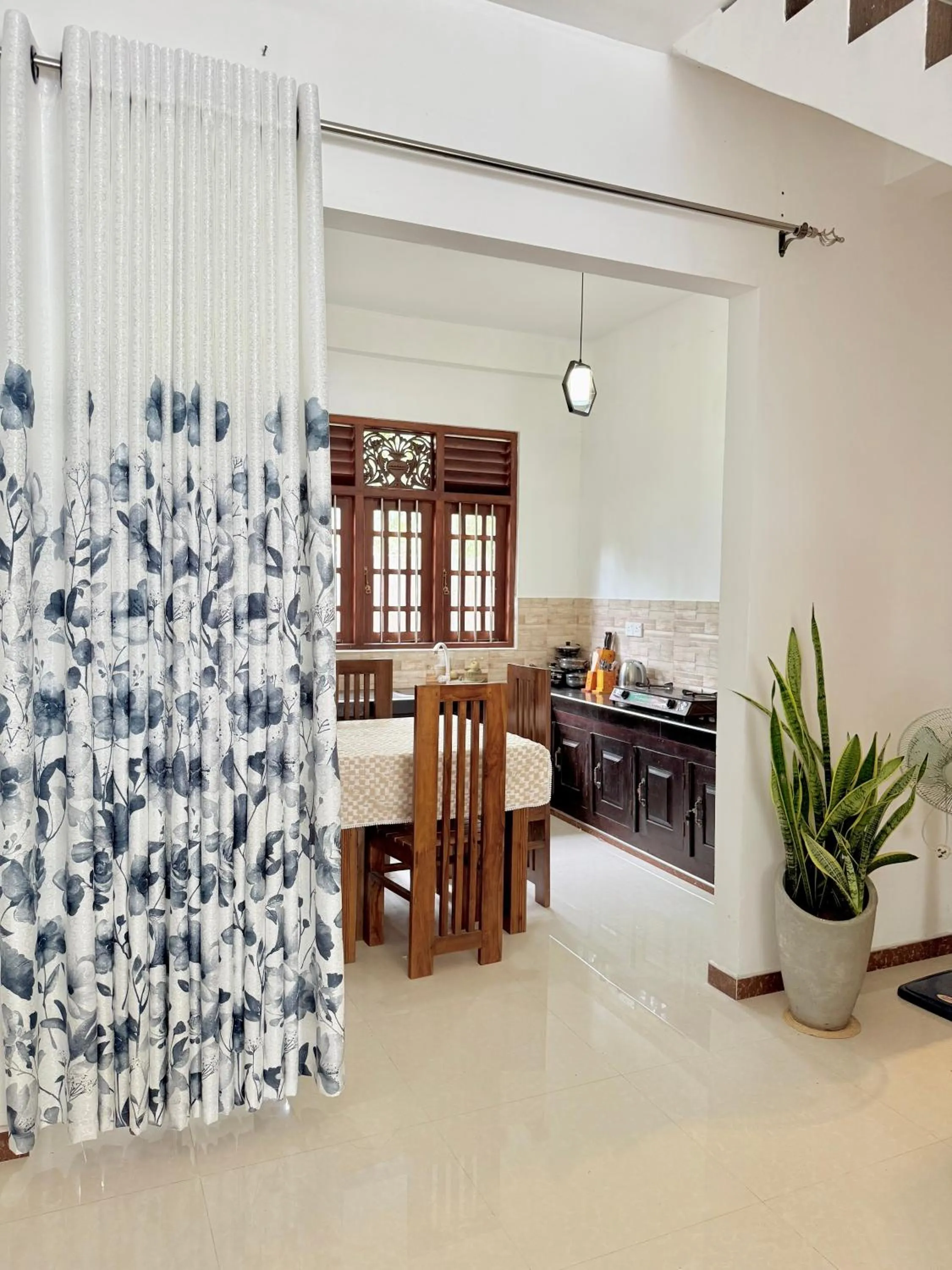 kitchen in Sasmika Villa Surf and Yoga Hostel
