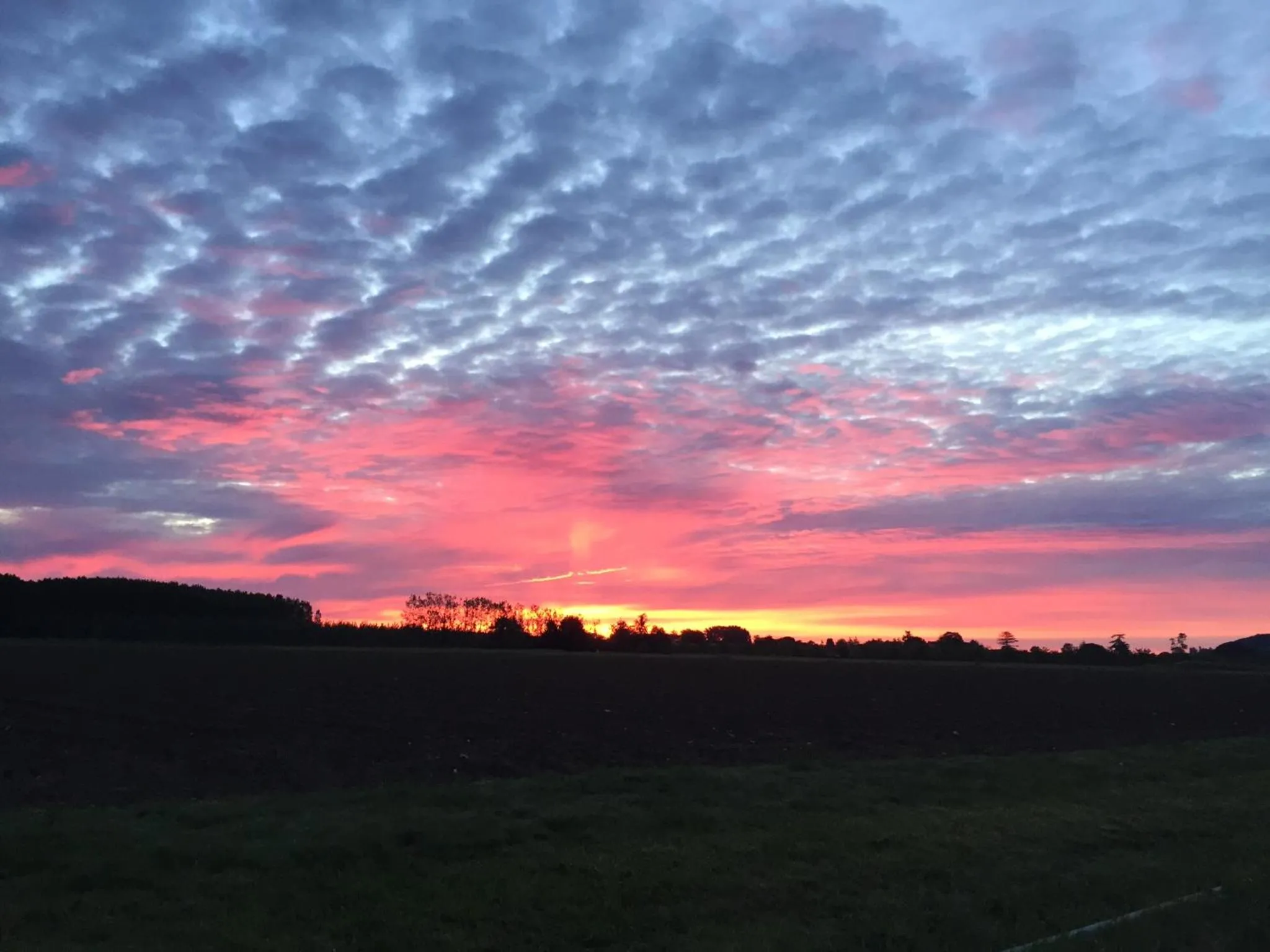 Sunset in La Girarde