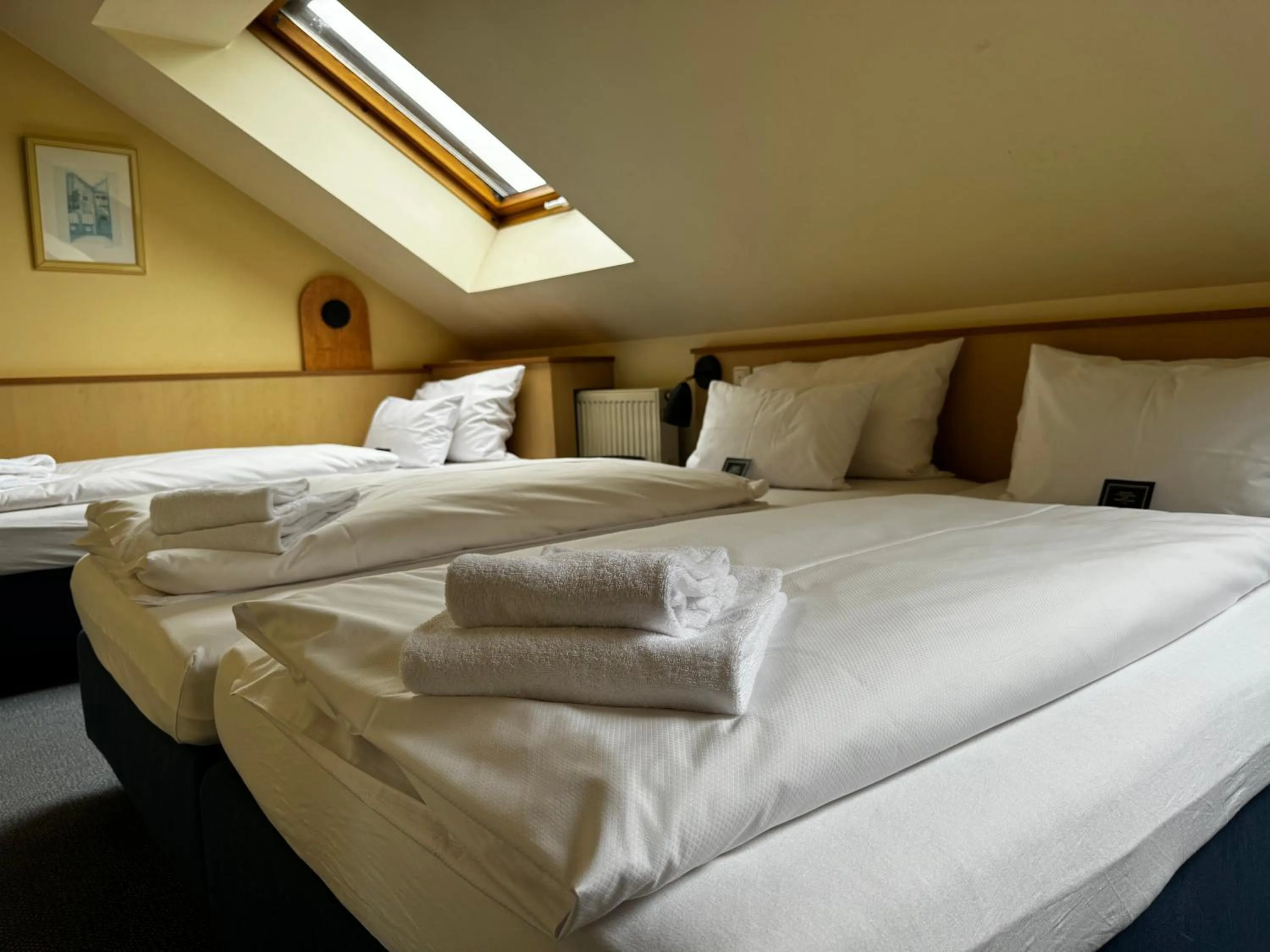 Bed in Arthotel ANA Aura