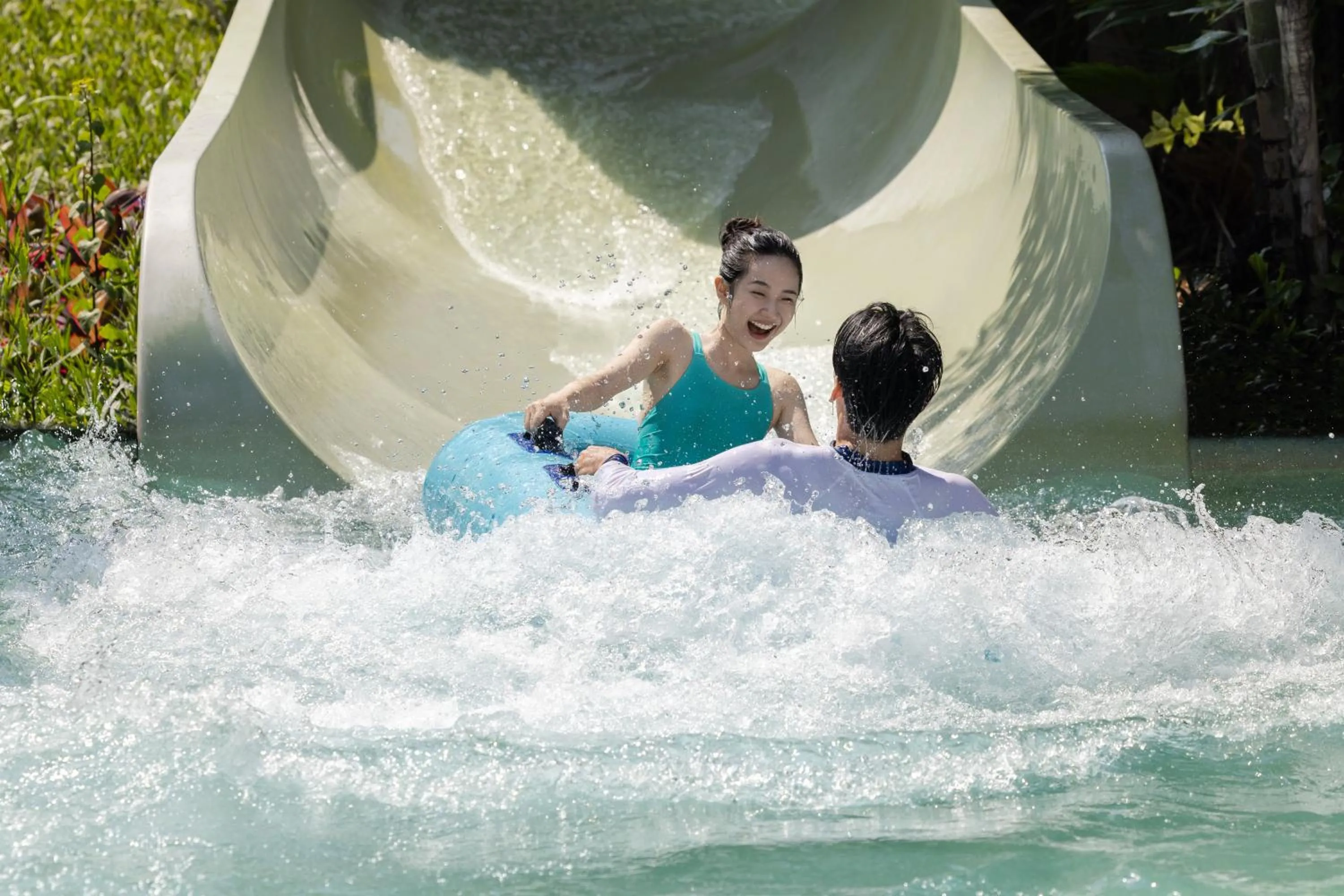 Aqua park in Atlantis Sanya