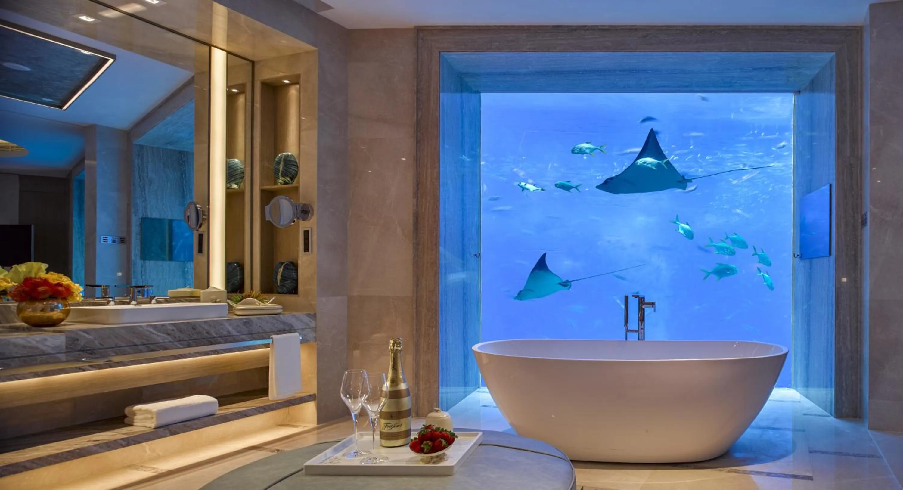 Bathroom in Atlantis Sanya