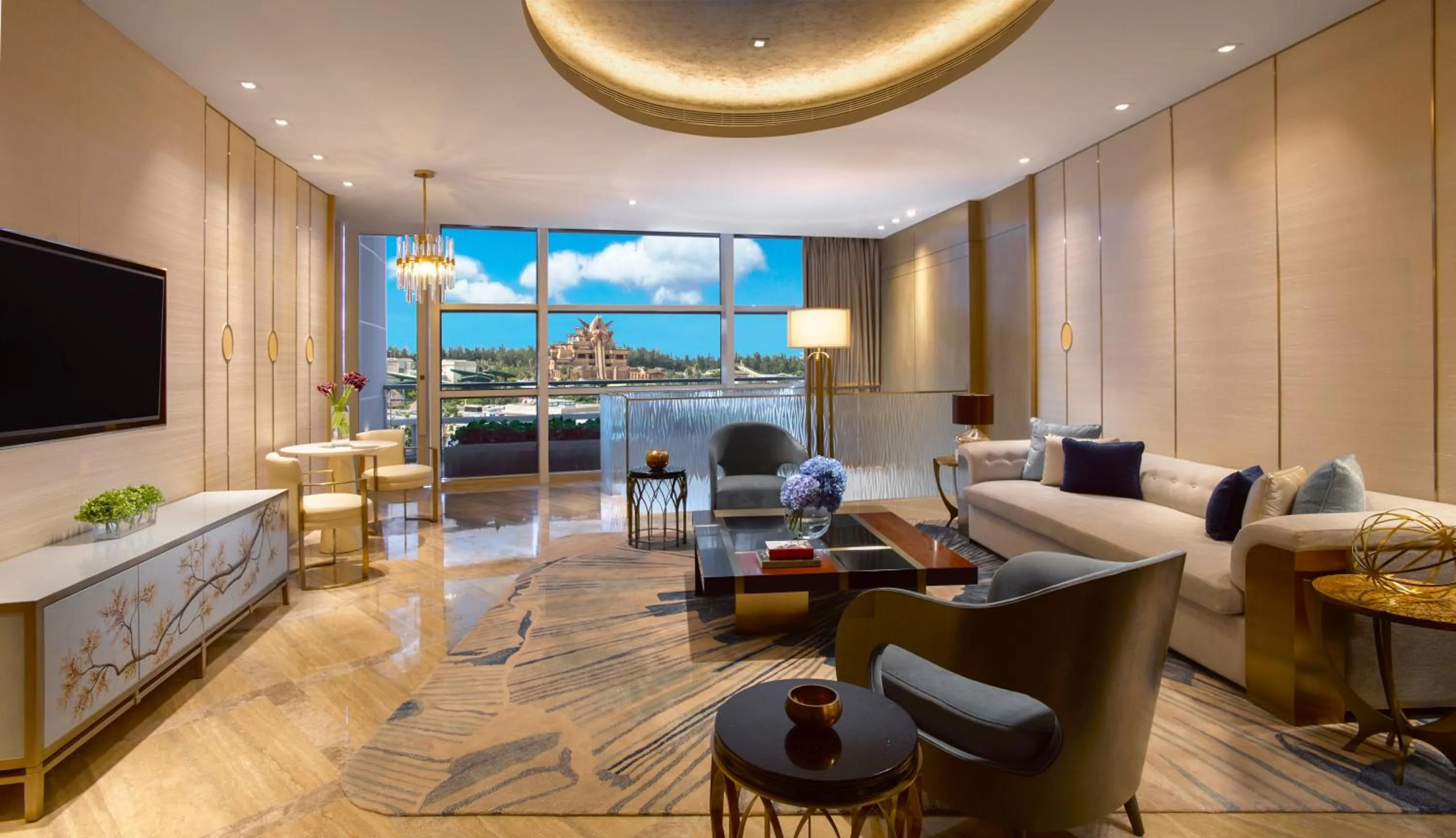 Living room in Atlantis Sanya