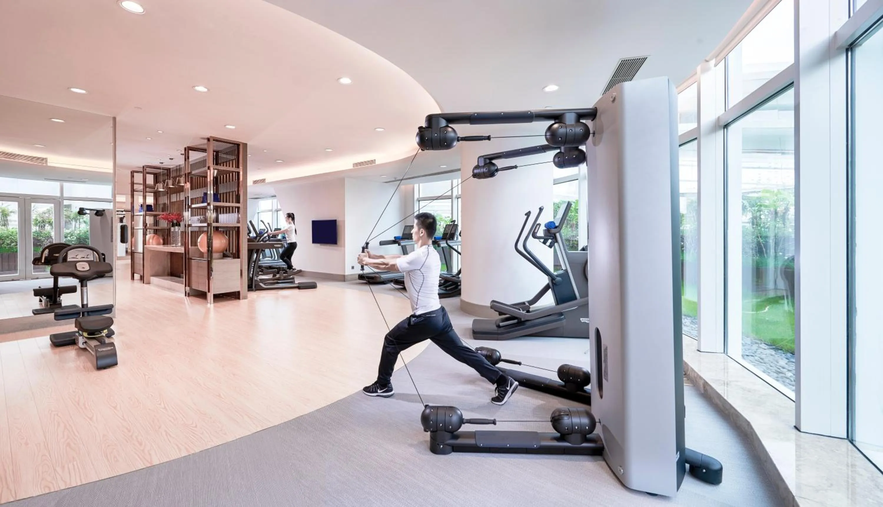 Fitness centre/facilities in Atlantis Sanya