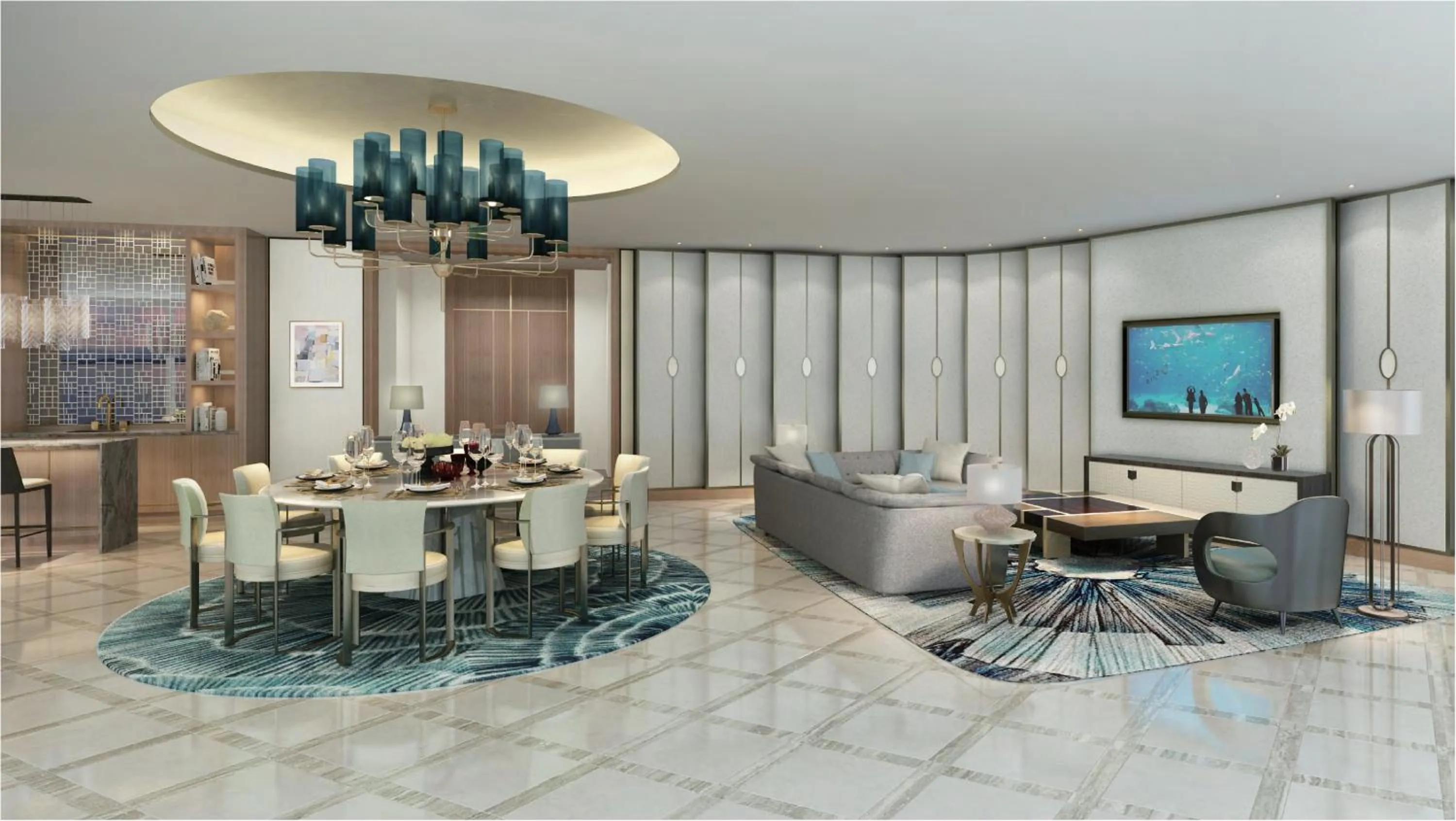 Photo of the whole room in Atlantis Sanya