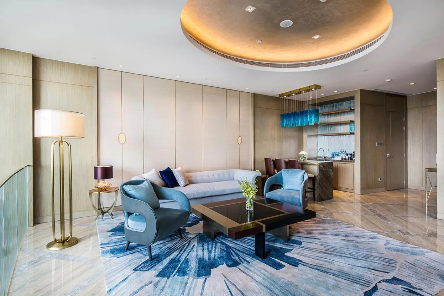 Living room in Atlantis Sanya