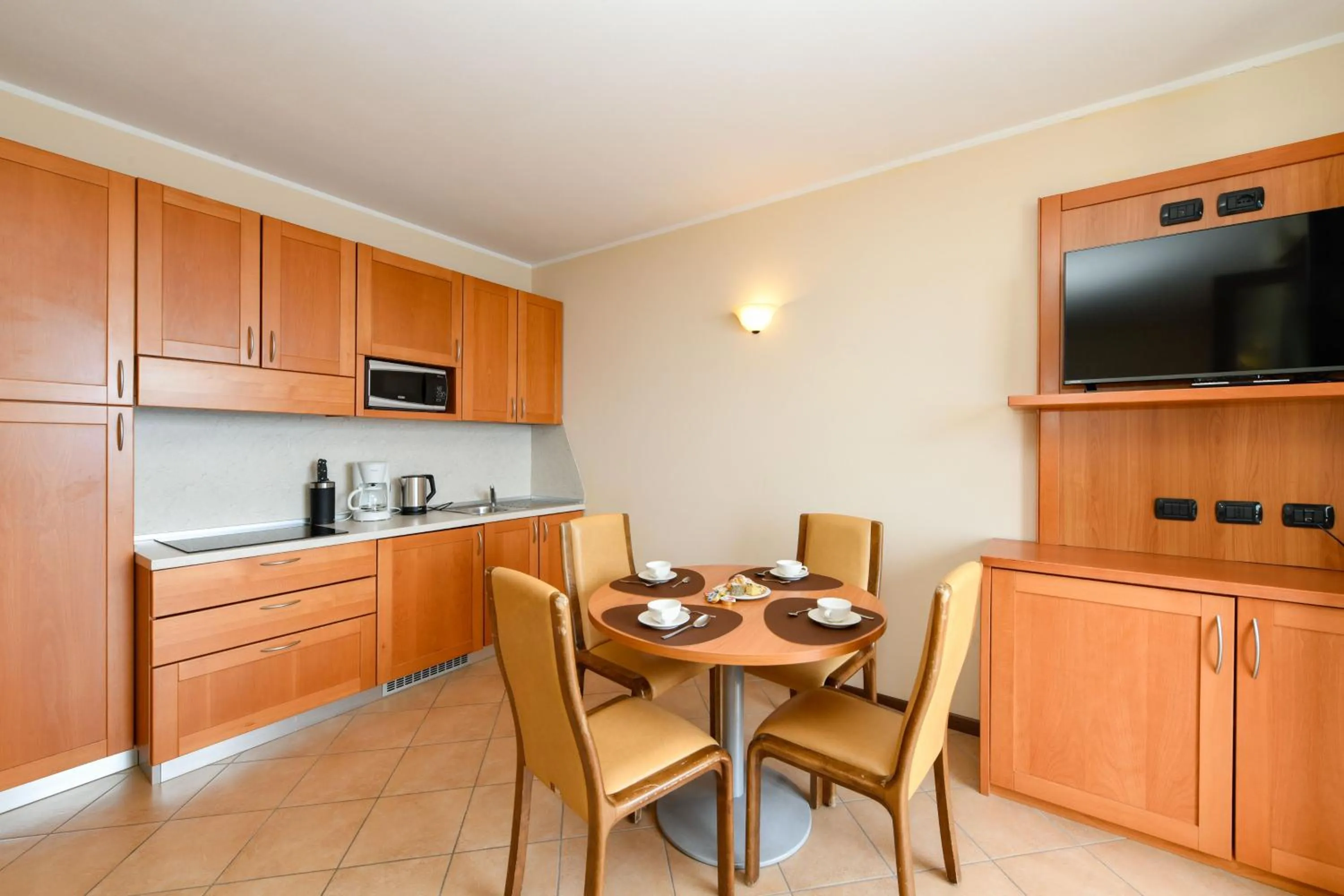 Kitchen or kitchenette in Hotel Bellavista