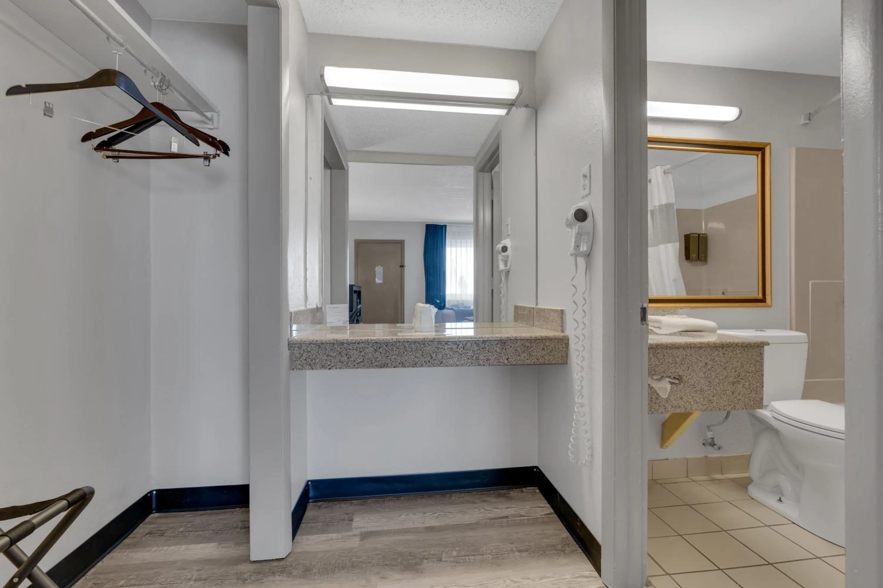 Bathroom in Days Inn by Wyndham Wrightstown McGuire AFB Bordentown