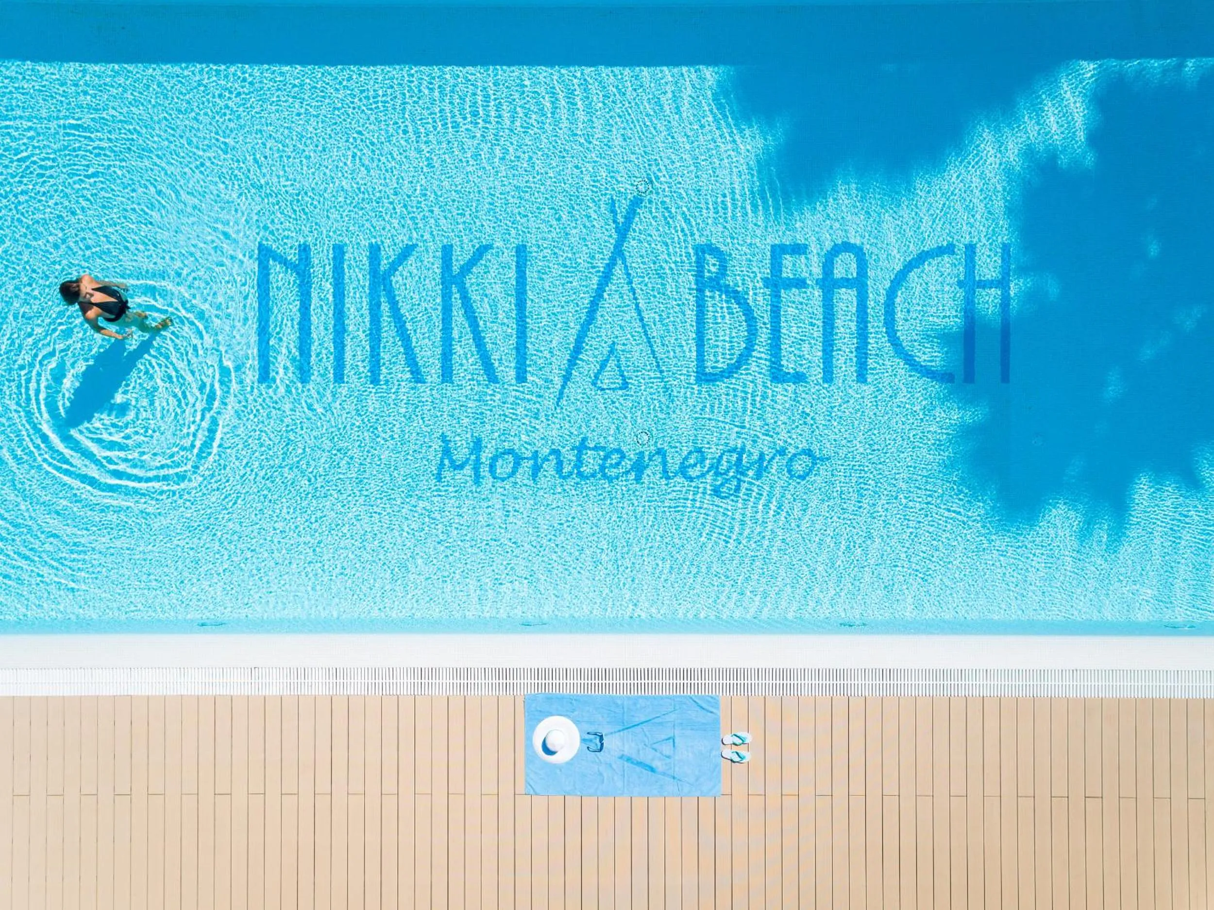 Swimming pool in Nikki Beach Resort & Spa Montenegro