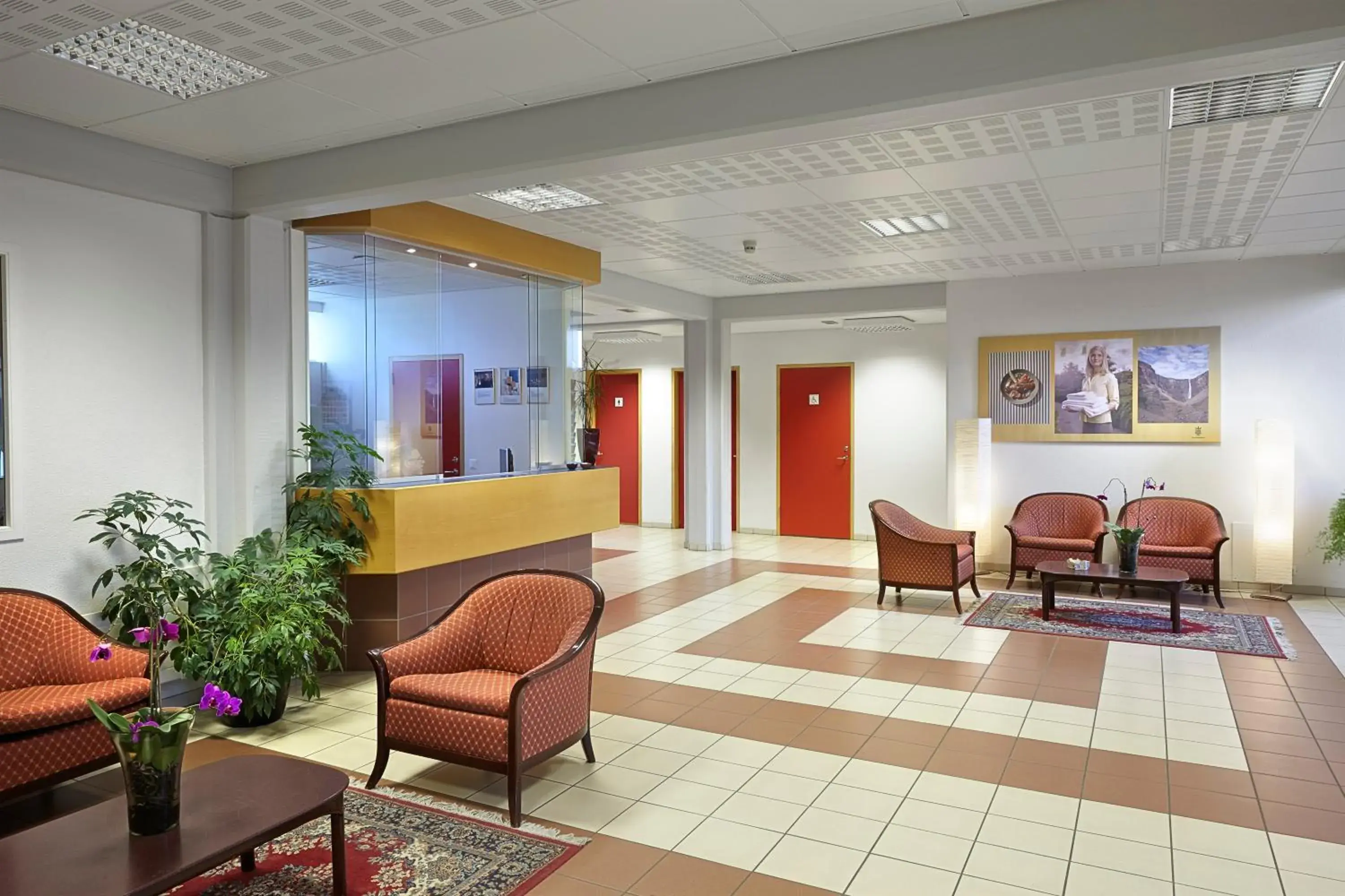 Lobby or reception in Hotel Edda Egilsstadir Lobby or reception in Hotel Edda Egilsstadir