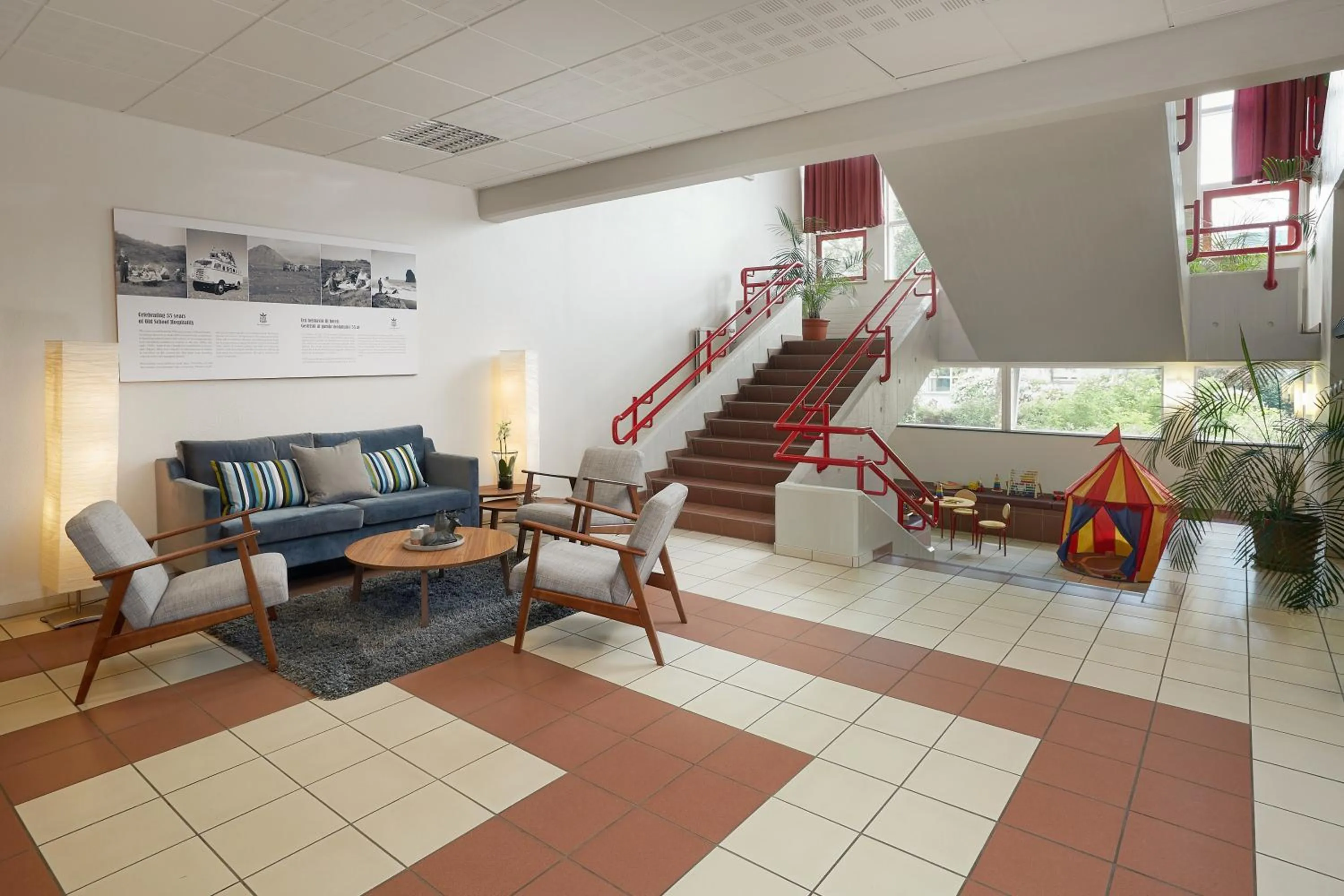 Seating area in Hotel Edda Egilsstadir