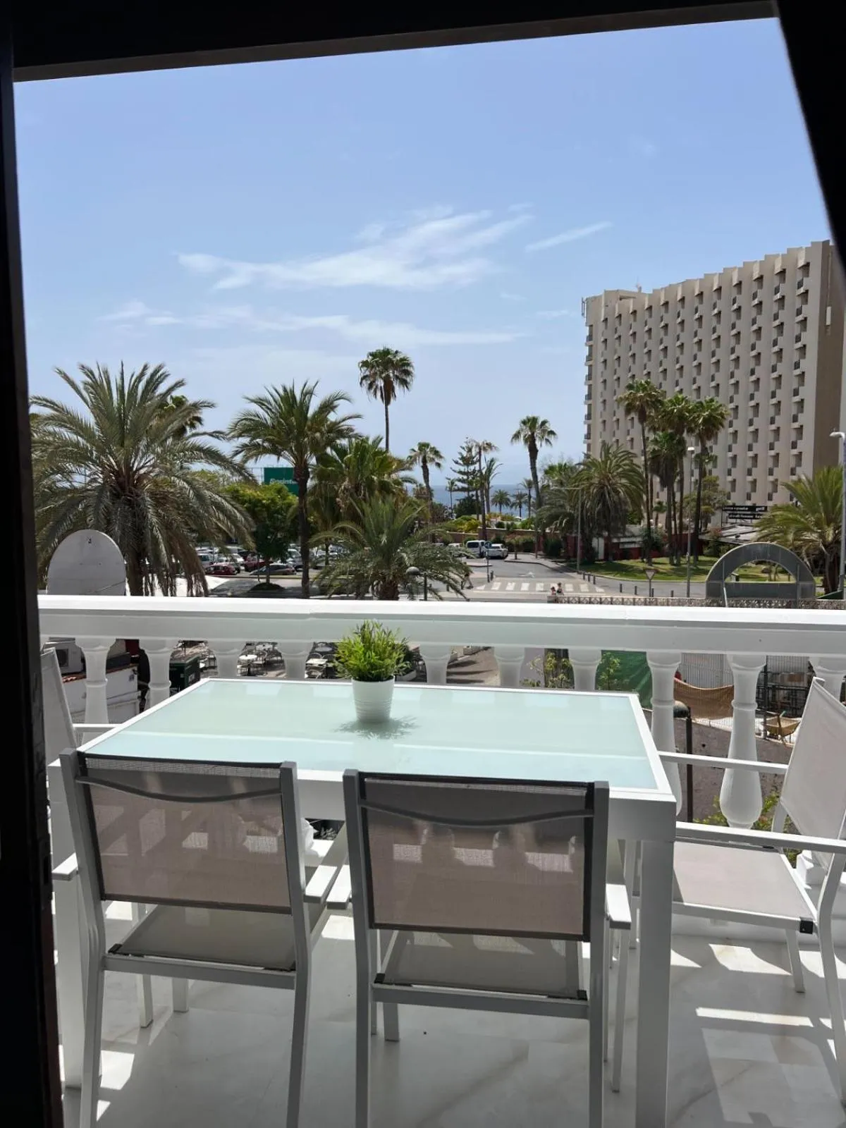 New! Sea View Apartment with Aircon in Center of Las Americas