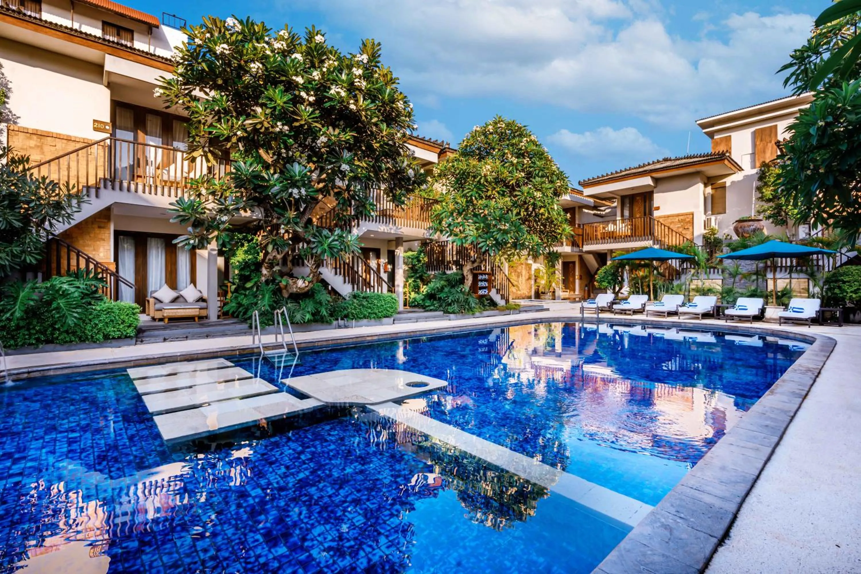 Property building in Rama Garden Hotel Bali