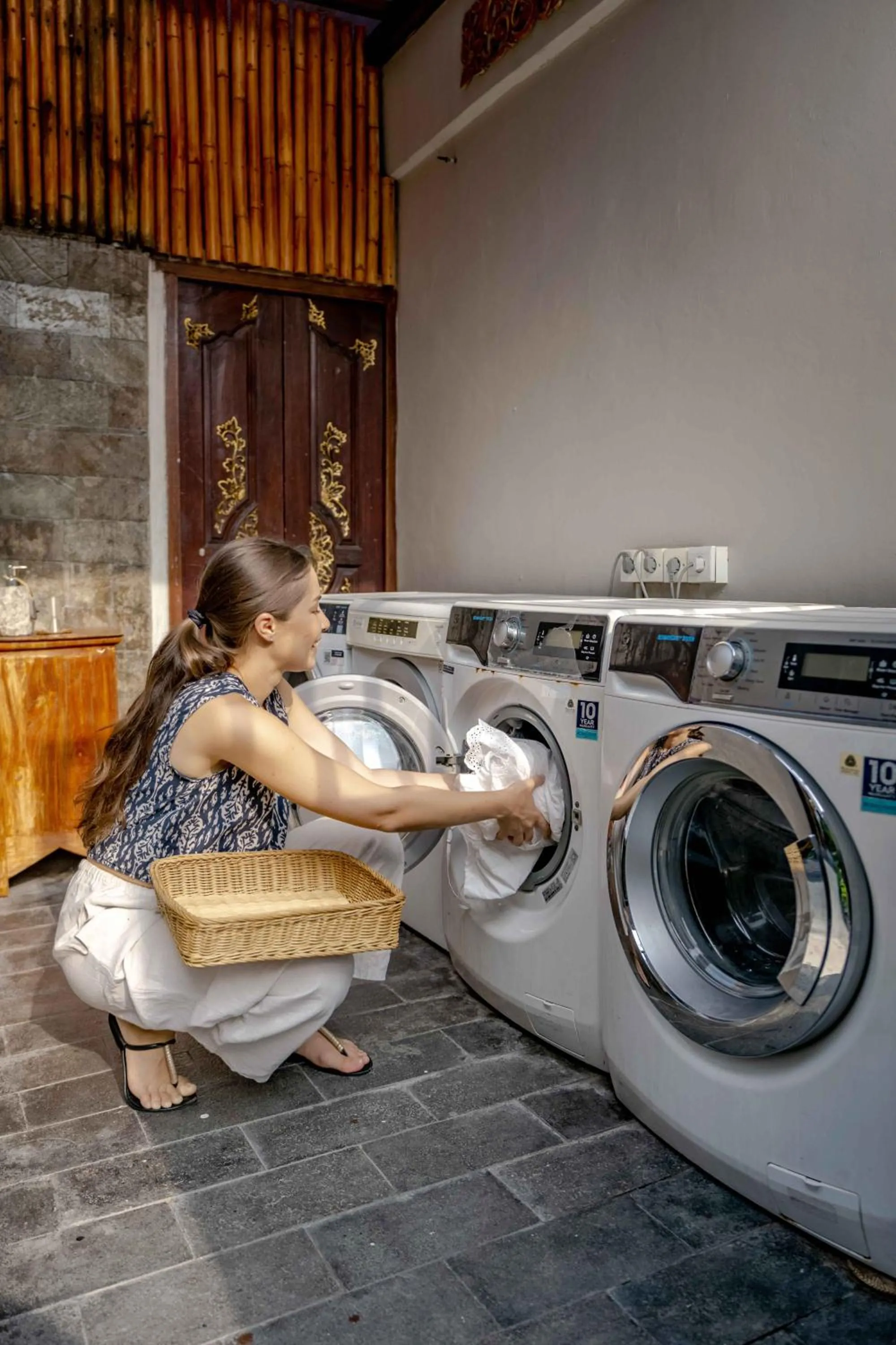 washing machine in Rama Garden Hotel Bali