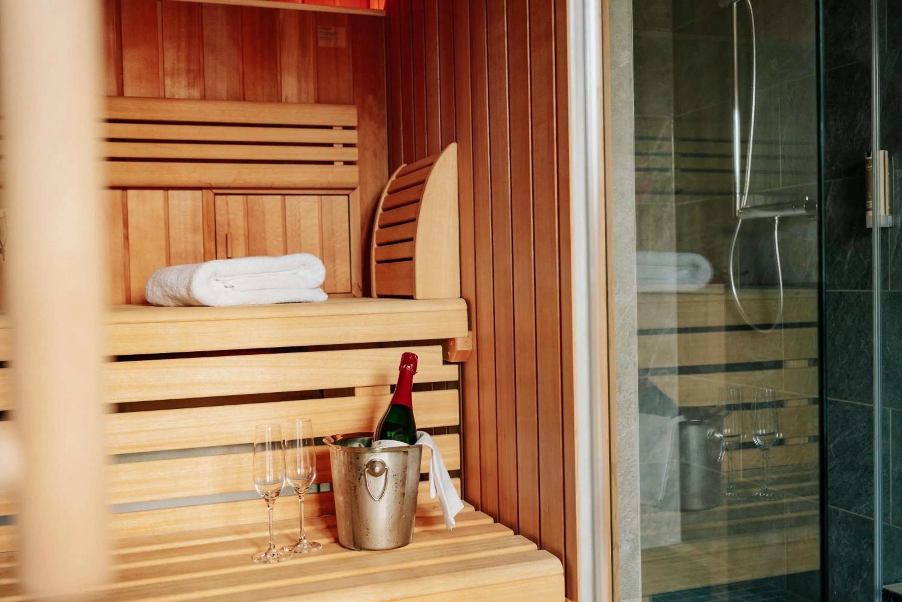 Sauna in Das Schierke Harzresort