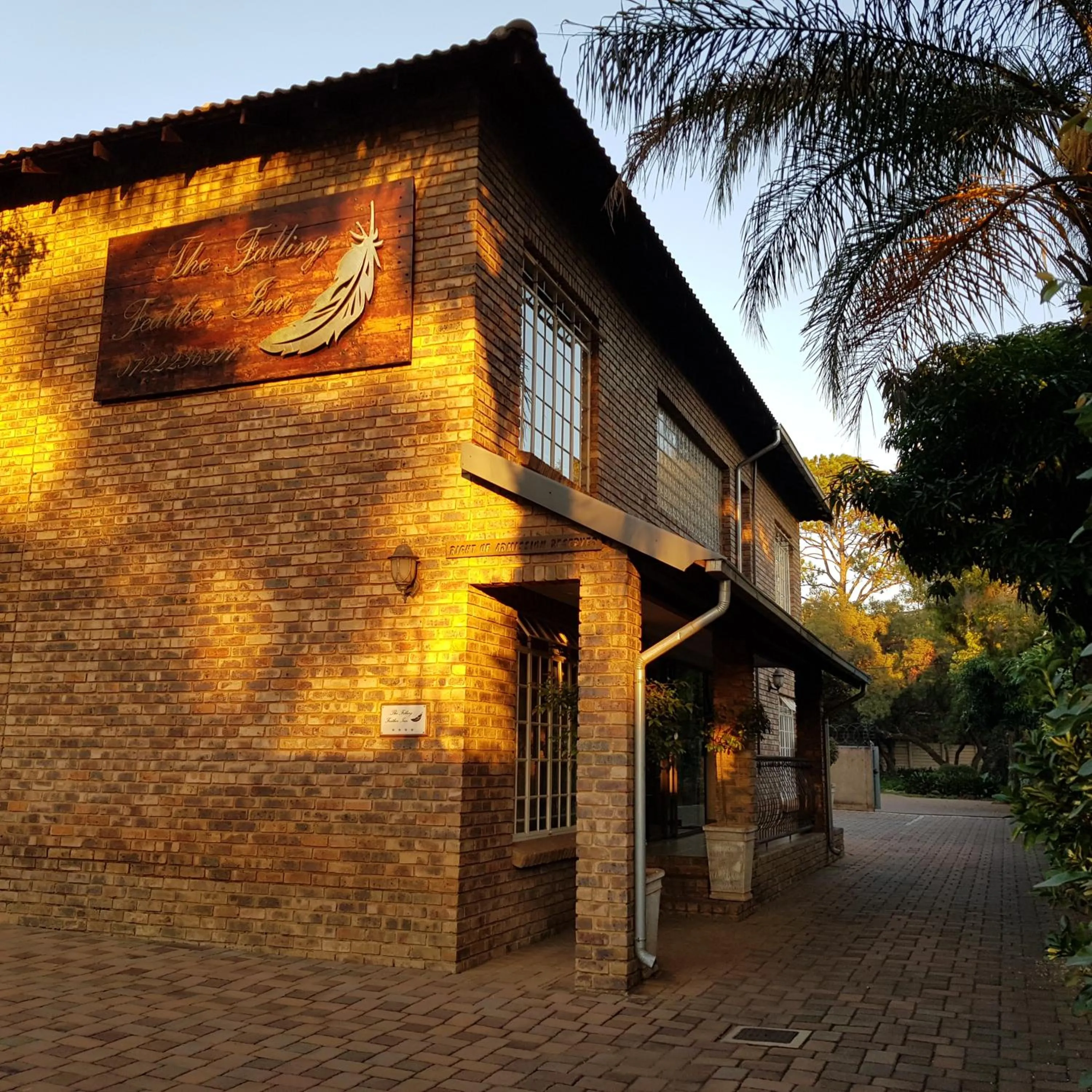 Property building in Falling Feather Inn