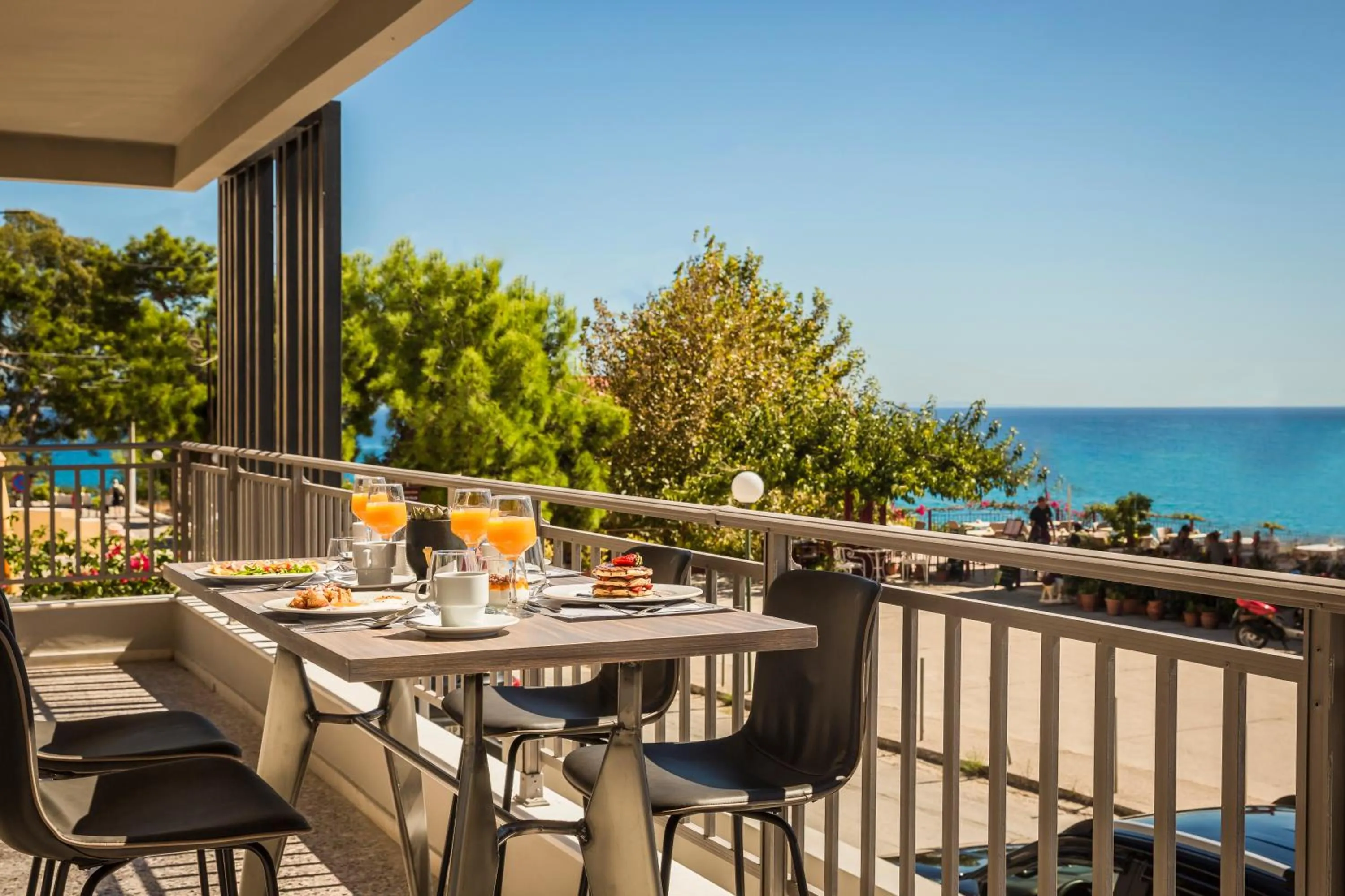 Breakfast in Skala Hotel