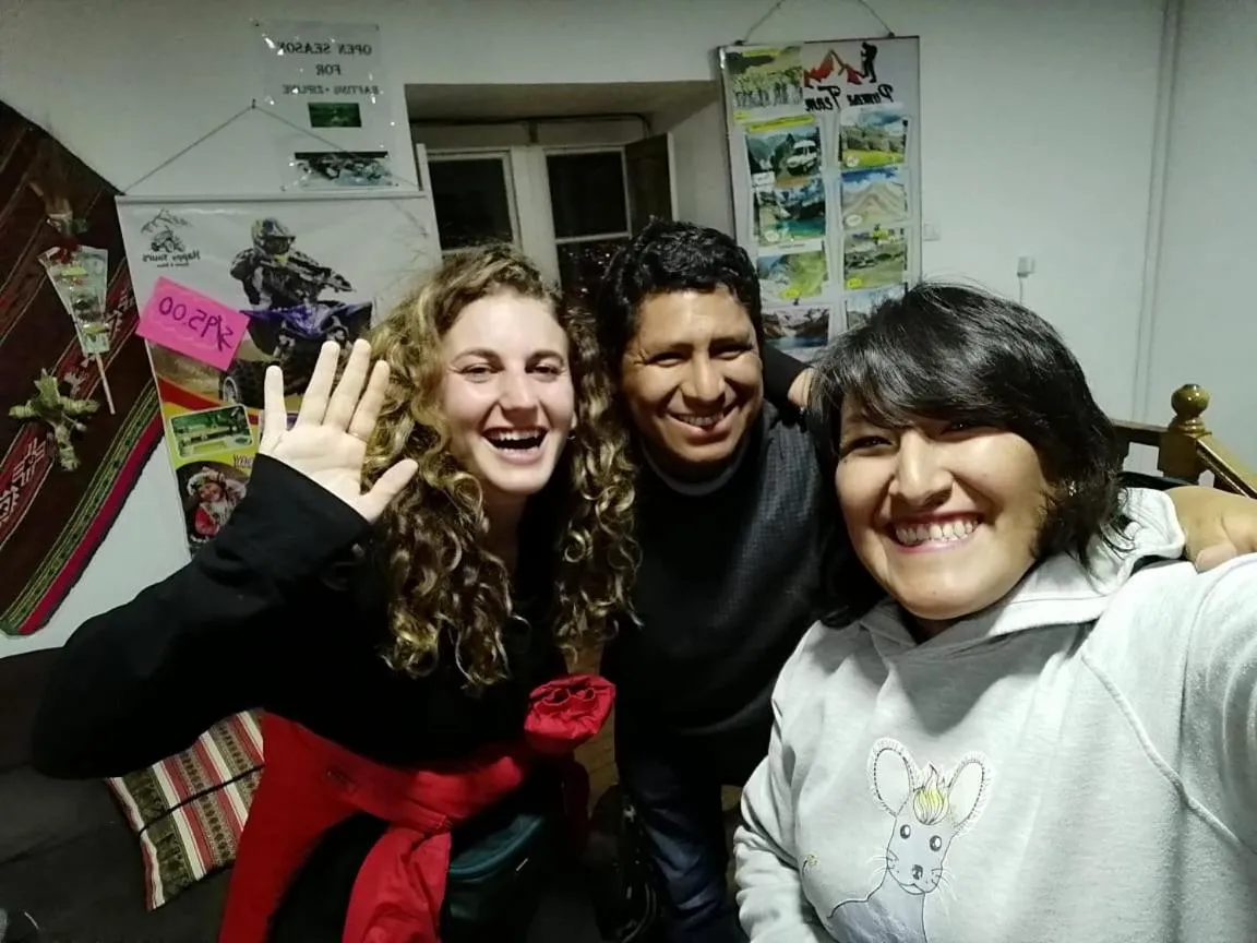 Guests in Gringo's Wasi