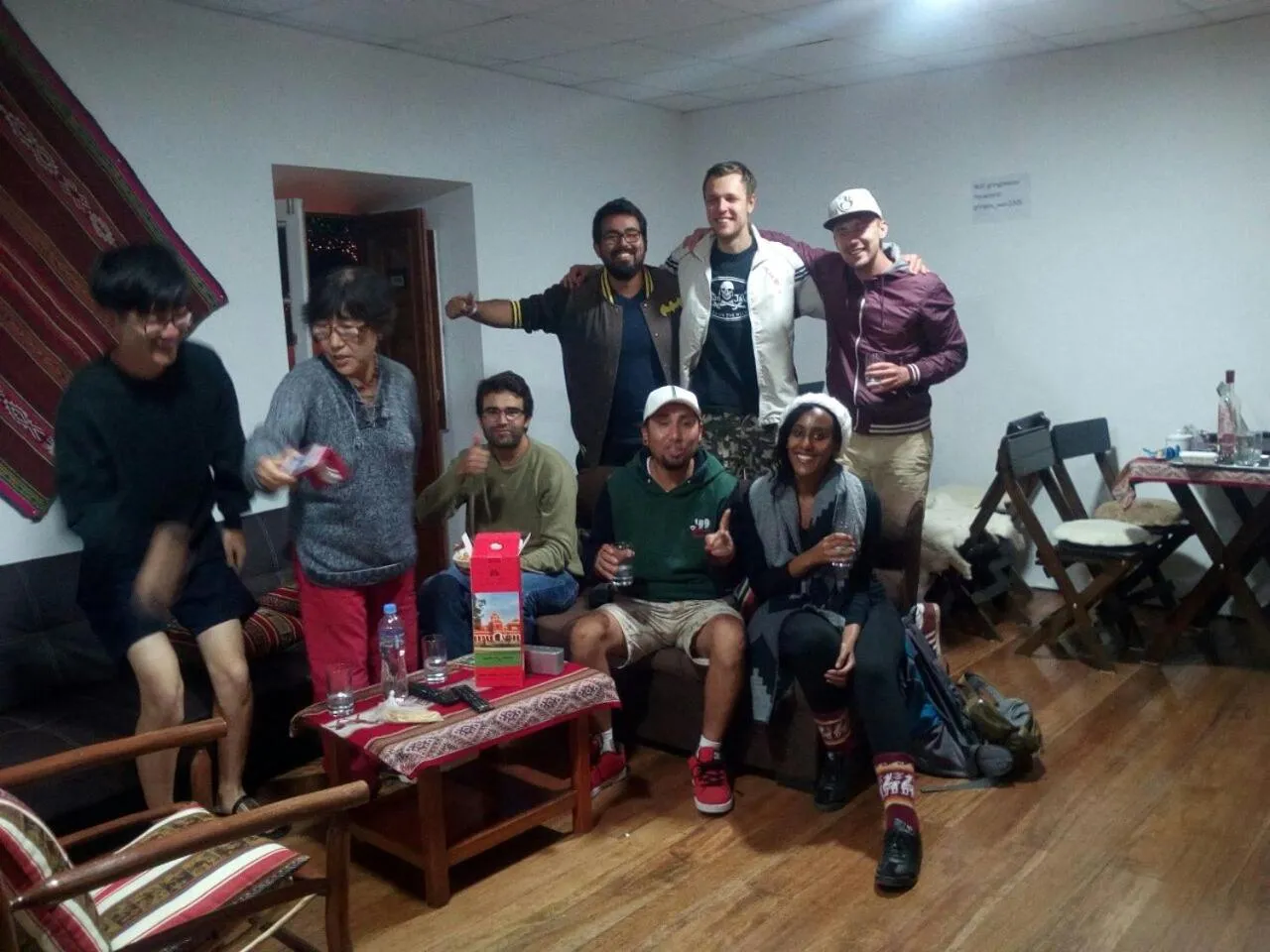 Guests in Gringo's Wasi