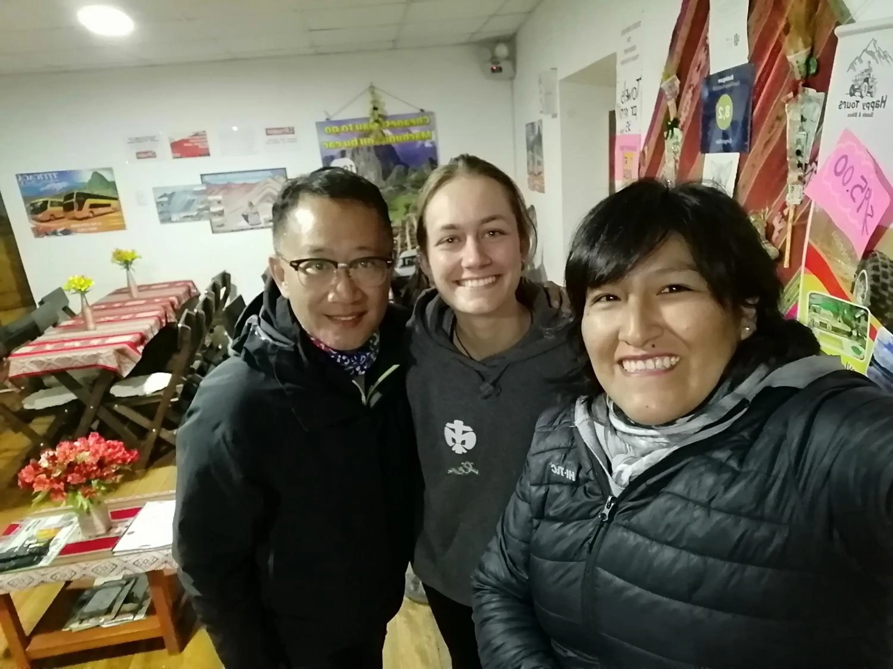 Guests in Gringo's Wasi