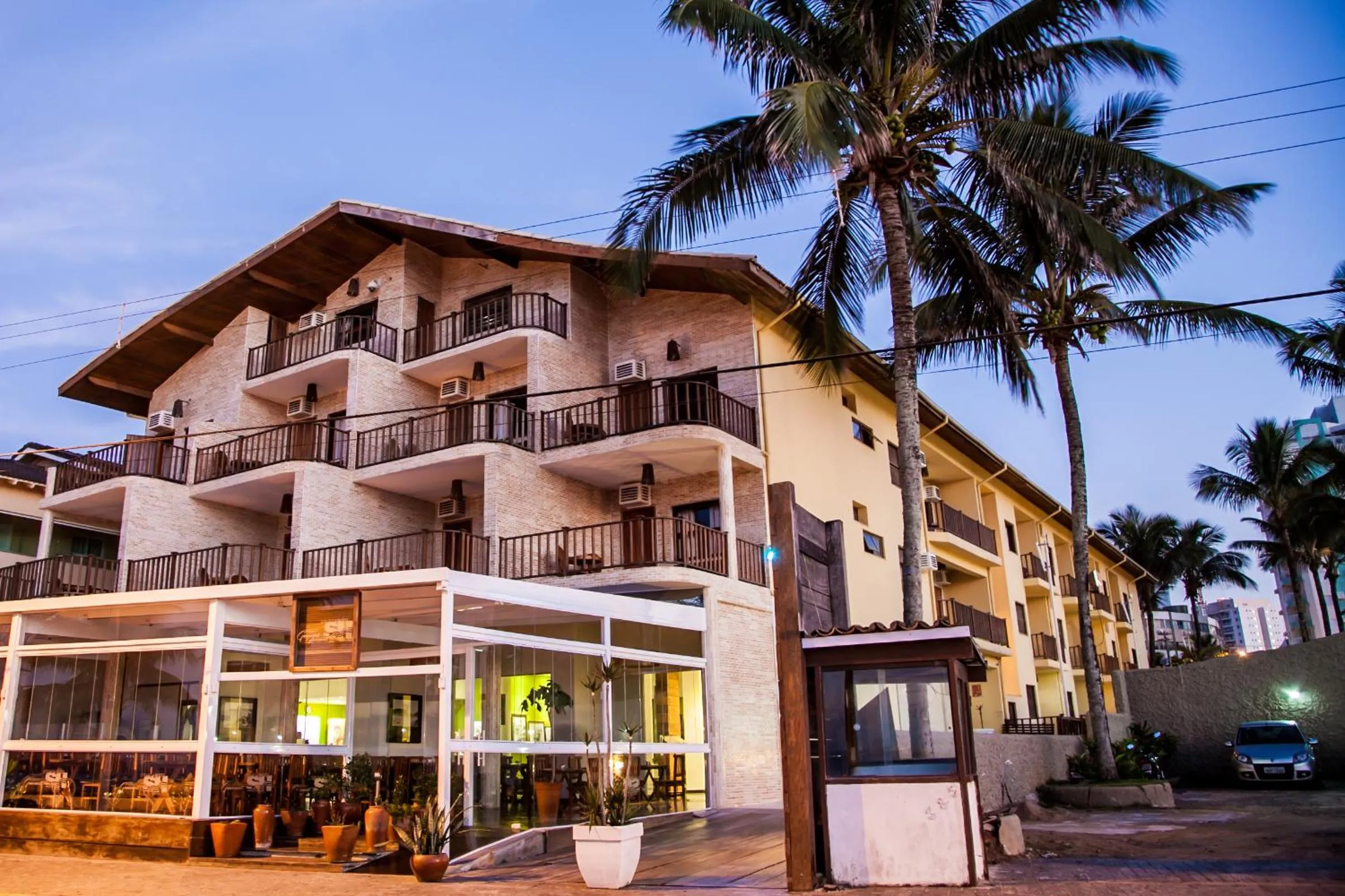 Property building in Strand Hotel Guarujá Frente Mar