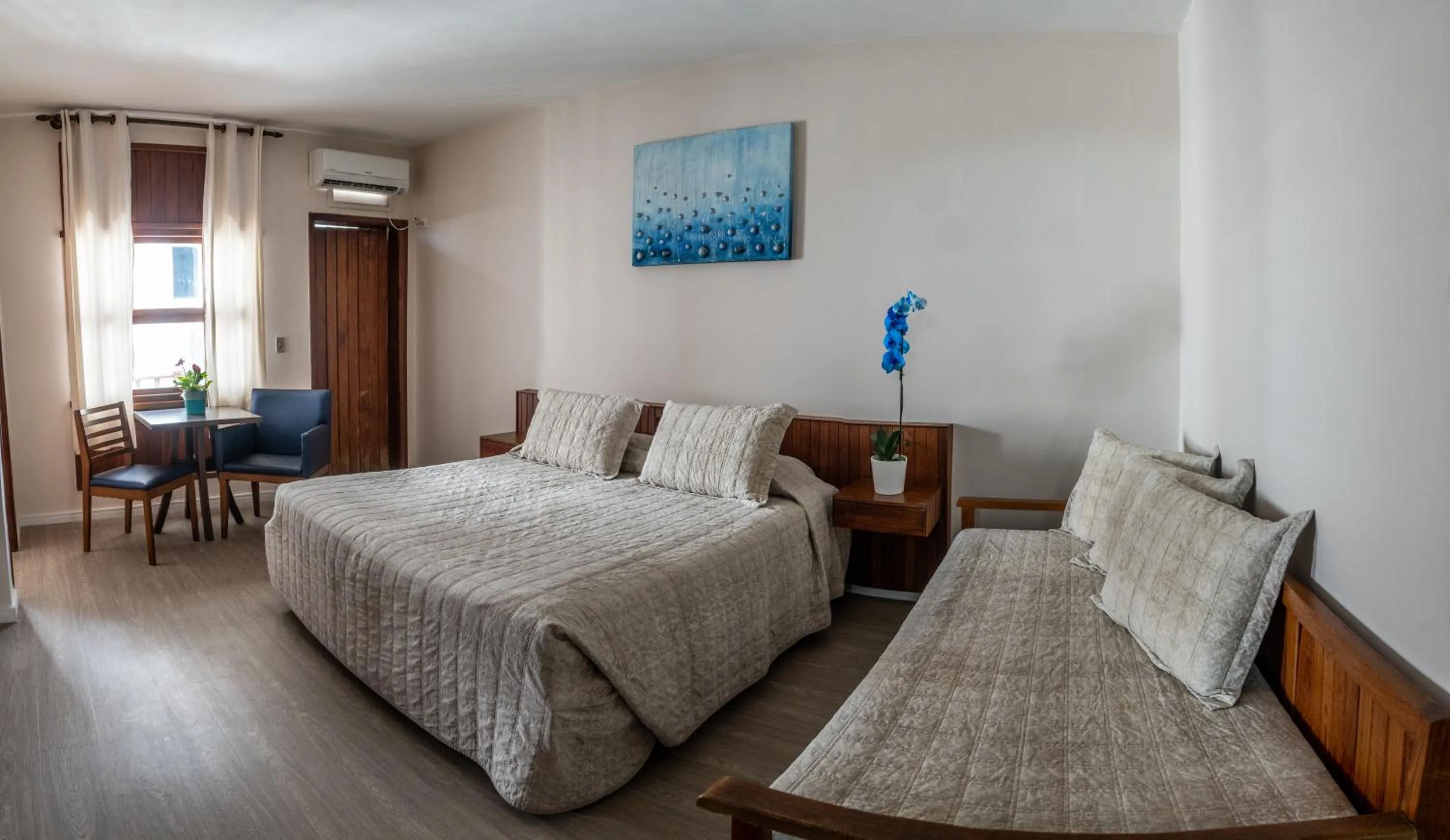 Bedroom in Strand Hotel Guarujá Frente Mar