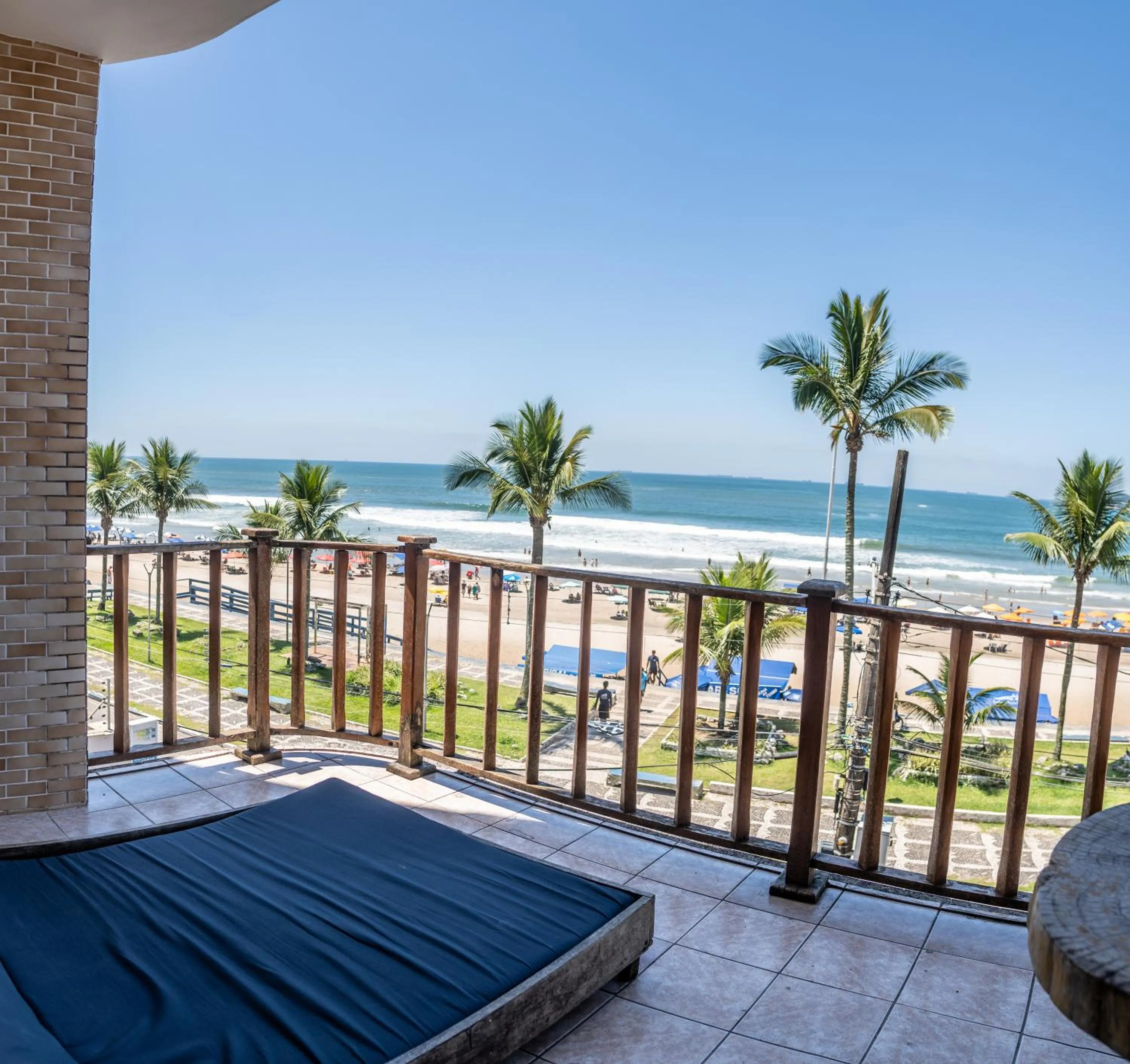 Balcony/Terrace in Strand Hotel Guarujá Frente Mar