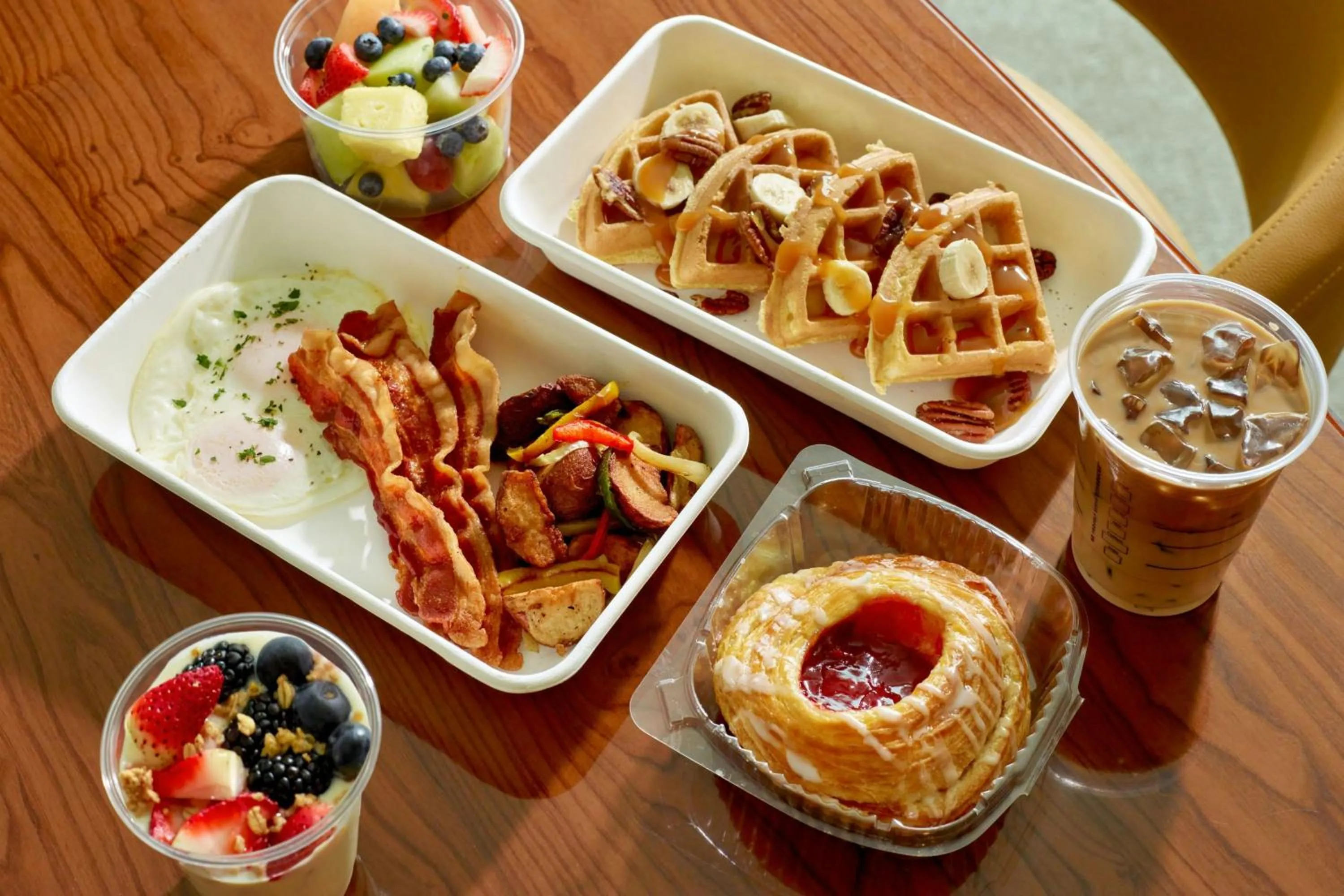 Breakfast in Atlanta Airport Marriott Gateway