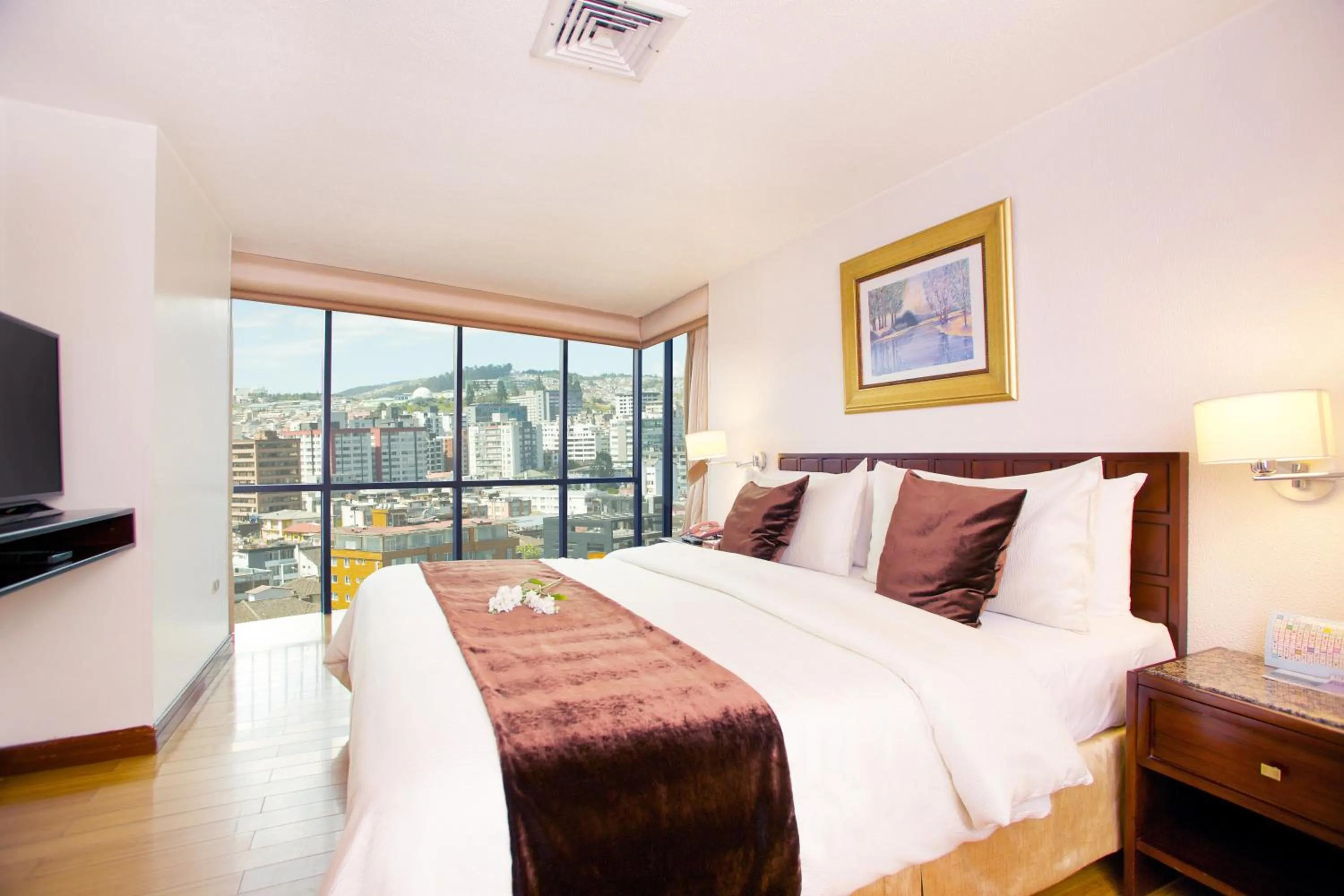 City view, Bed in Hotel Rio Amazonas