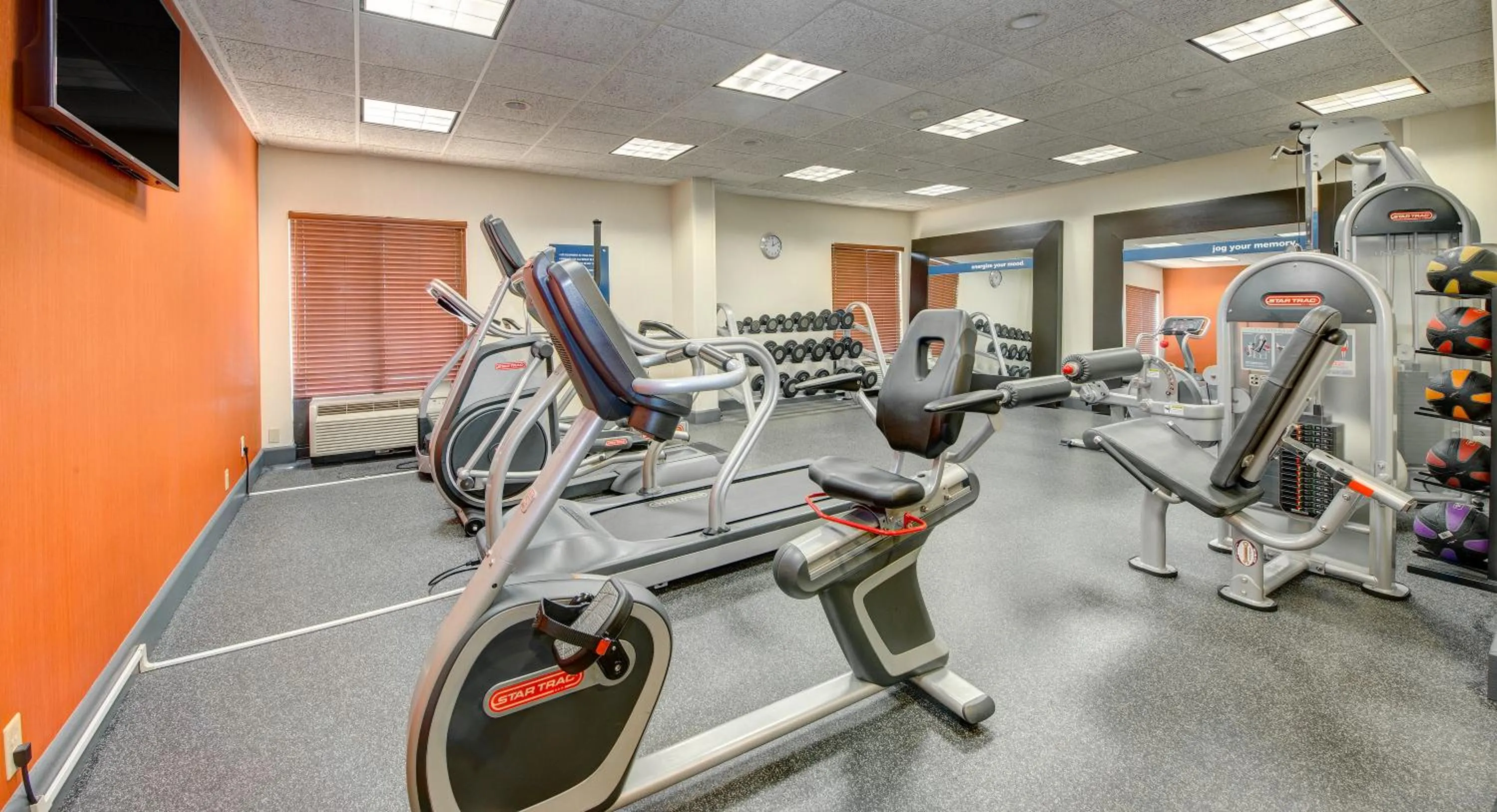 Fitness centre/facilities in Hampton Inn Spartanburg Hotel