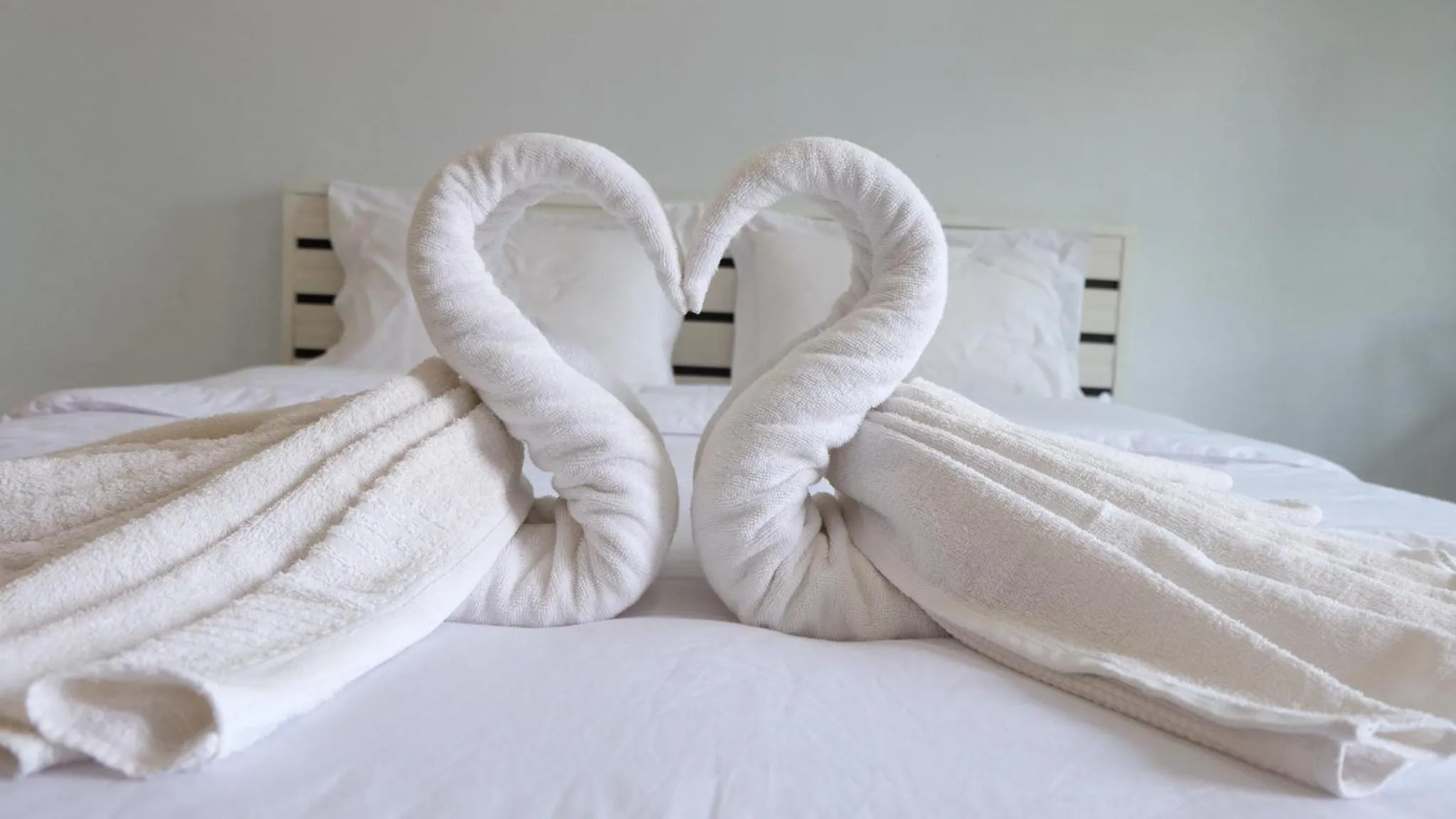 Bed in Ruen Aiyara Apartment