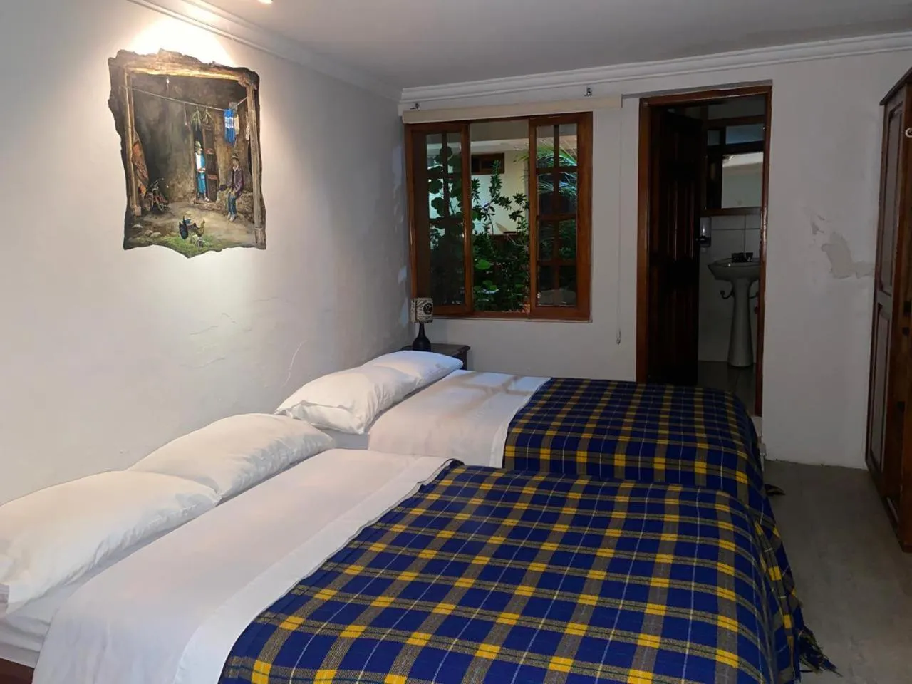 Bed in Posada Todos Santos