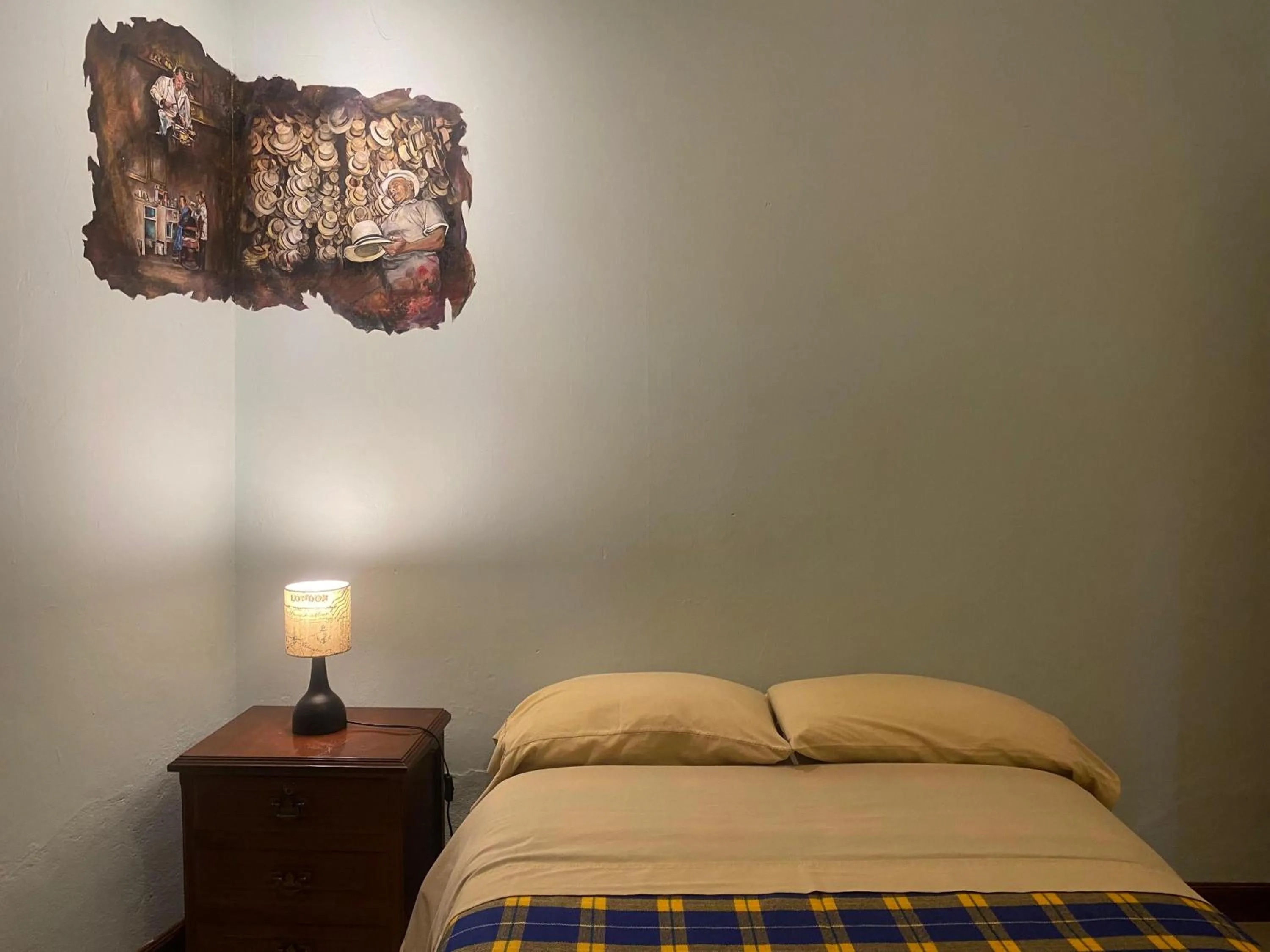 Bed in Posada Todos Santos