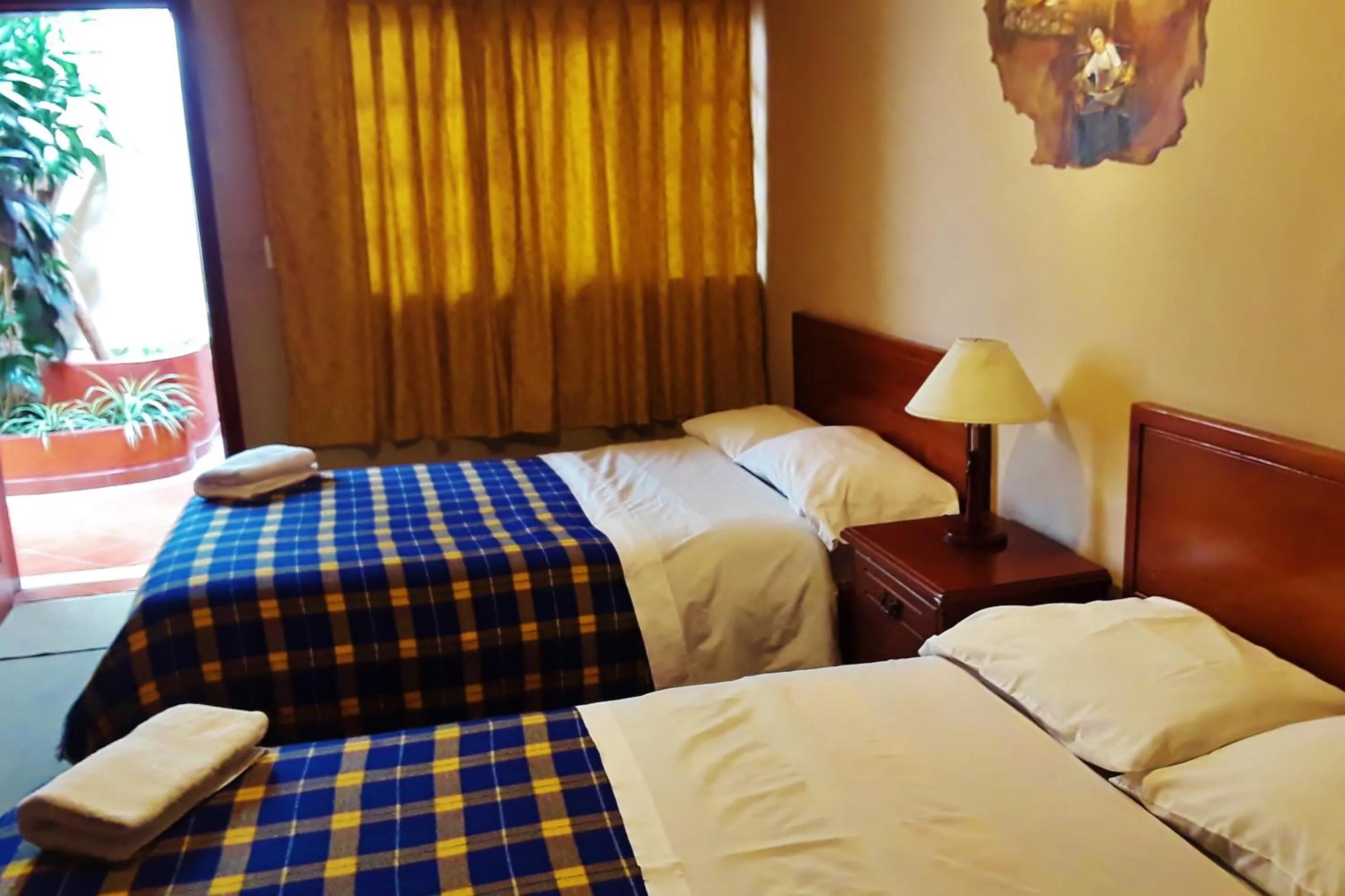 Bed in Posada Todos Santos
