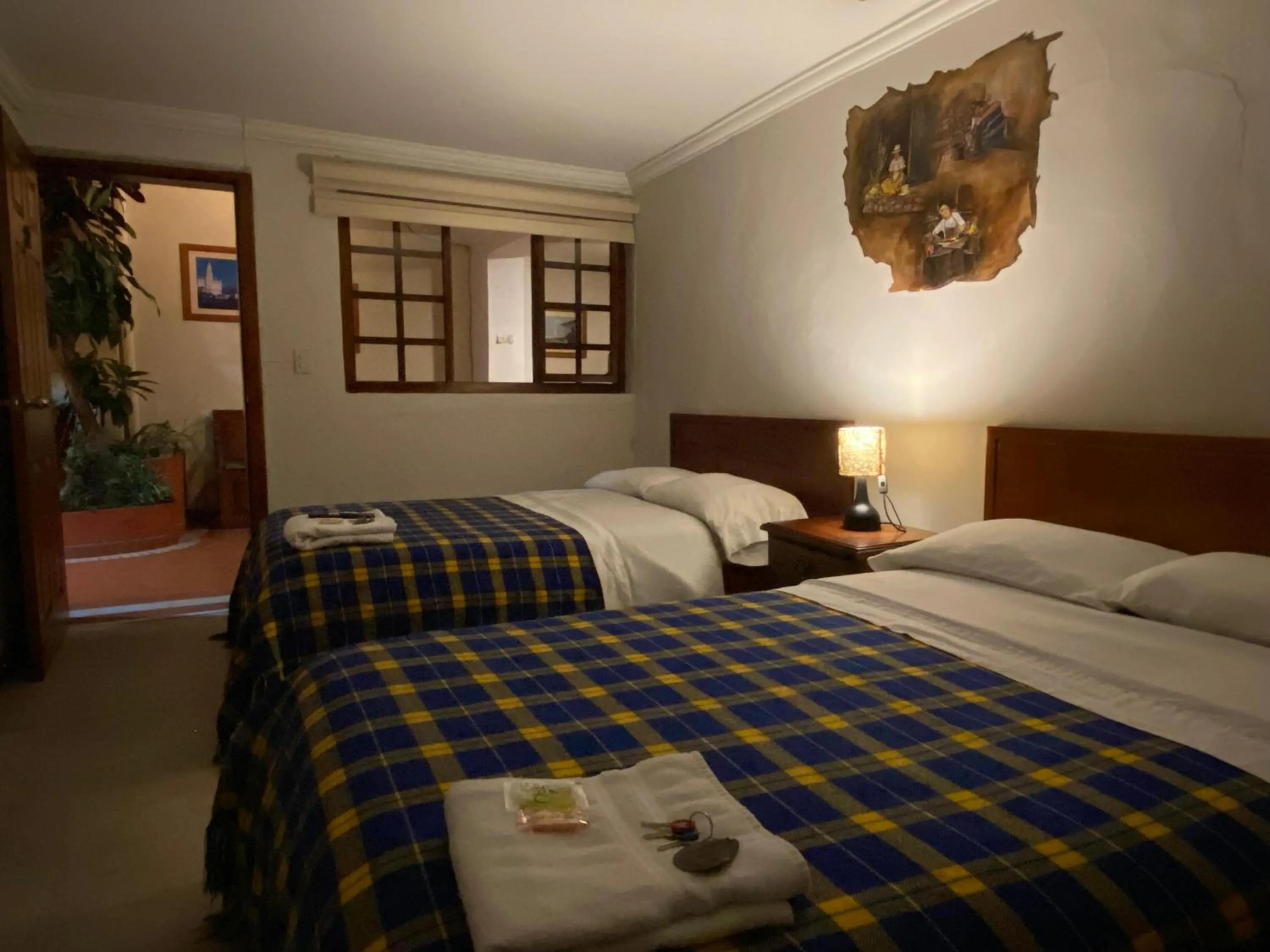 Bed in Posada Todos Santos