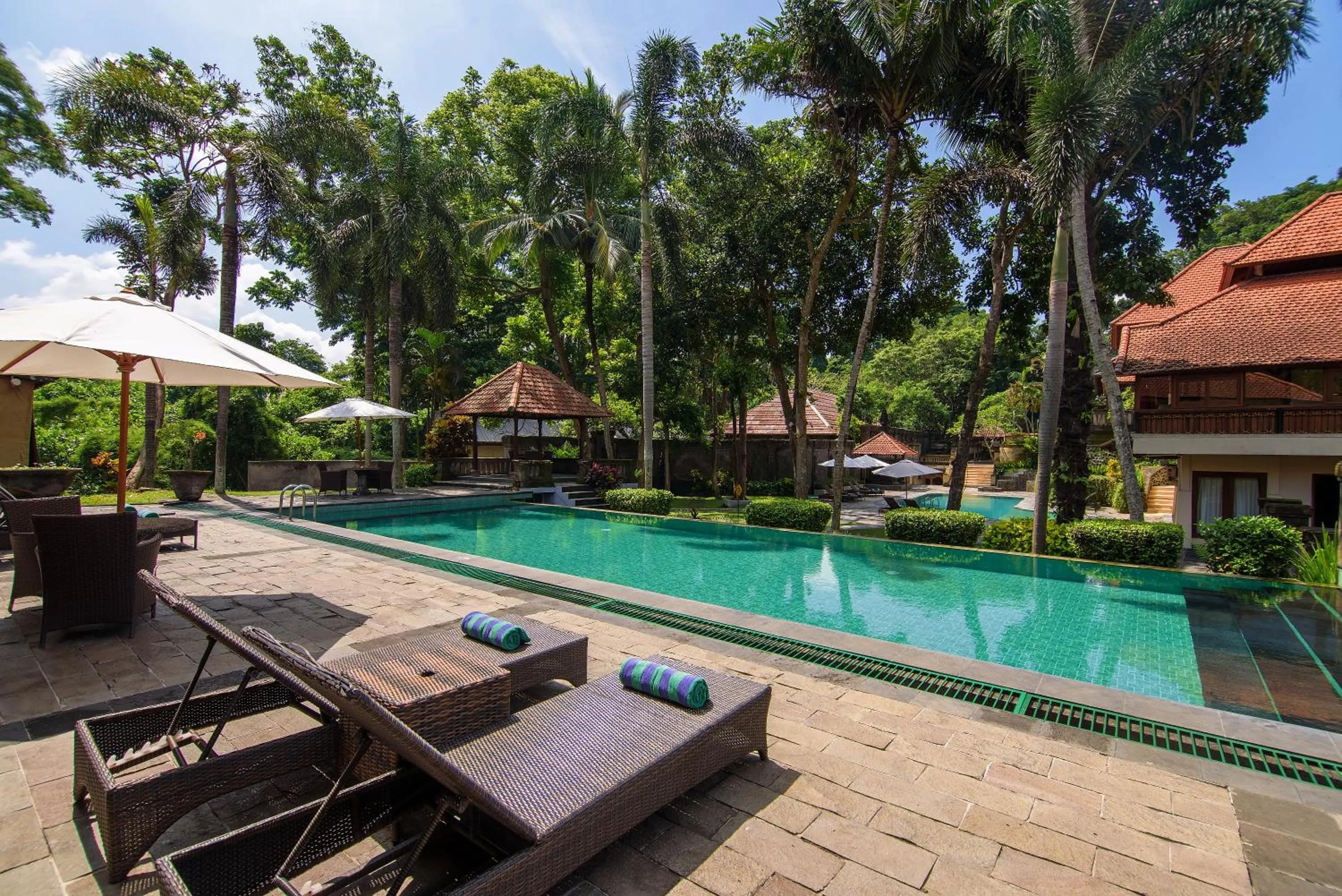 Pool view in Champlung Sari Hotel and Spa Ubud