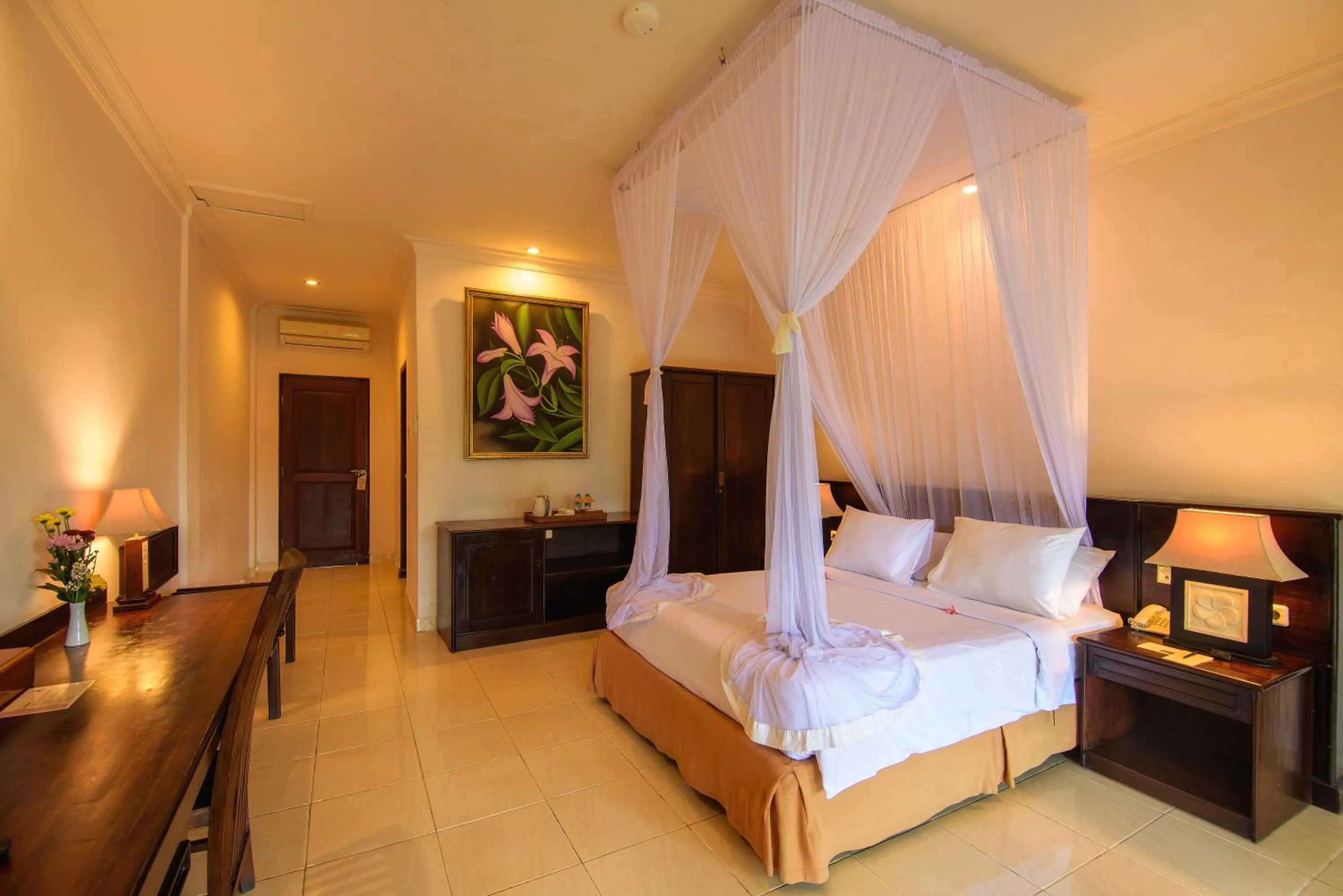Bedroom, Bed in Champlung Sari Hotel and Spa Ubud