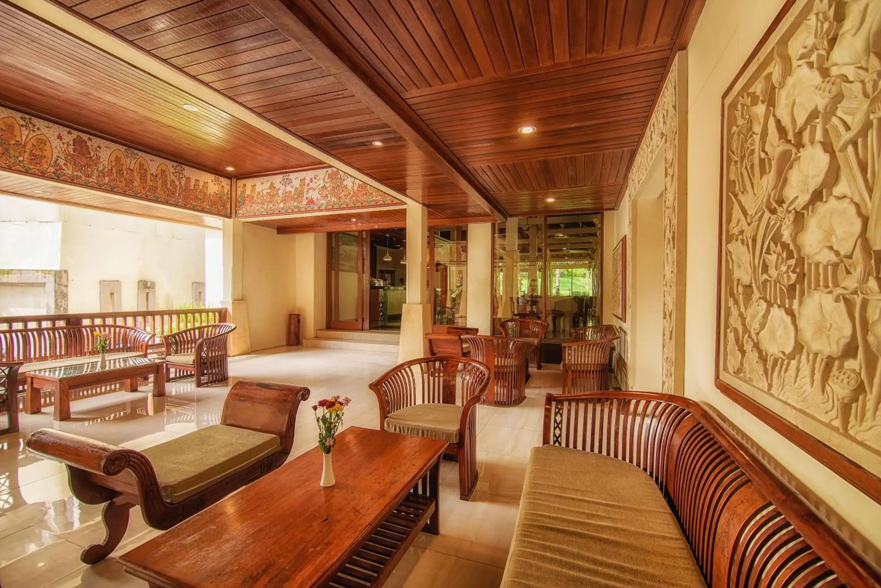 Lobby or reception, Lounge/Bar in Champlung Sari Hotel and Spa Ubud