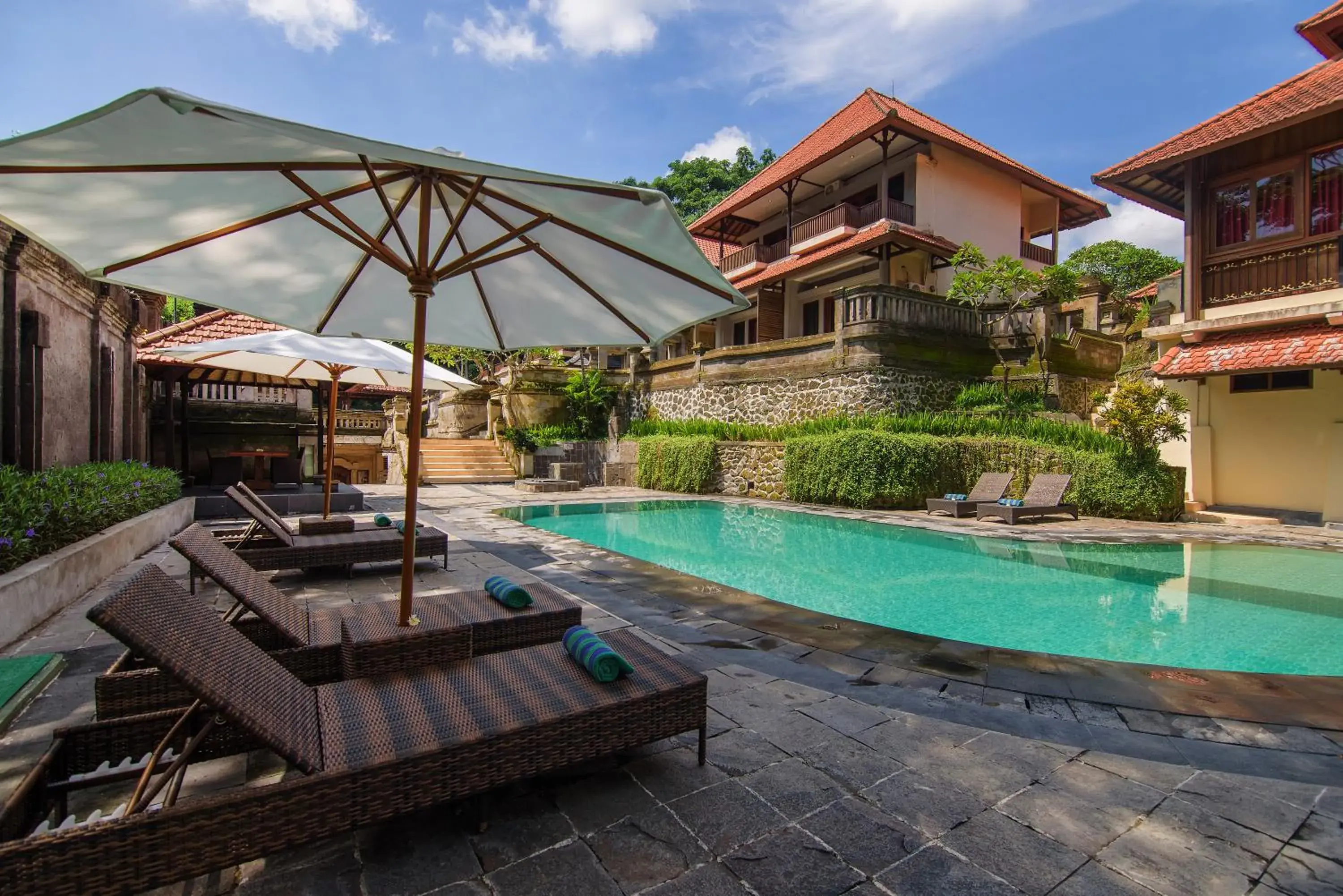 Pool view, Property Building in Champlung Sari Hotel and Spa Ubud