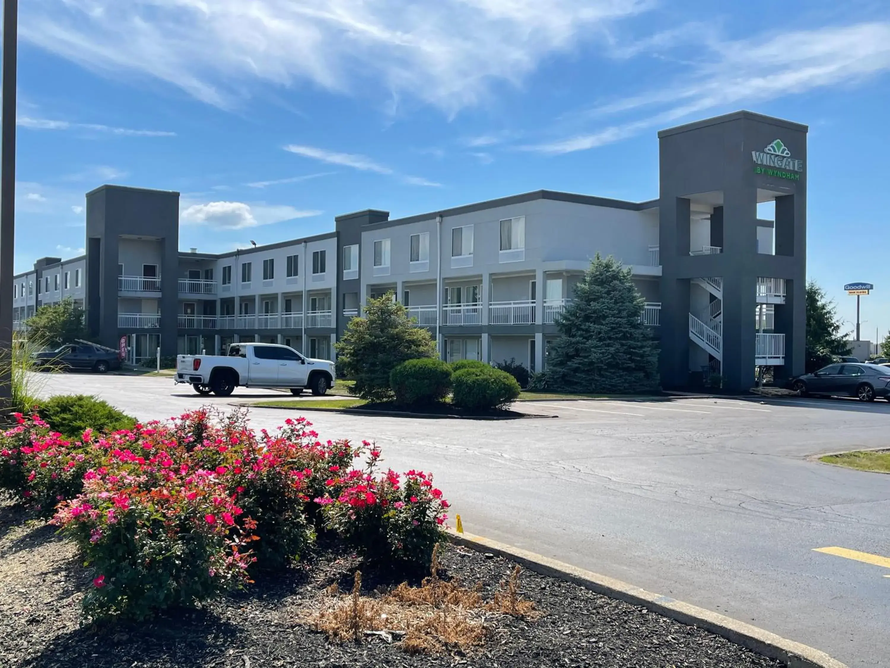 Property building in Baymont by Wyndham Dayton North Property building in Baymont by Wyndham Dayton North