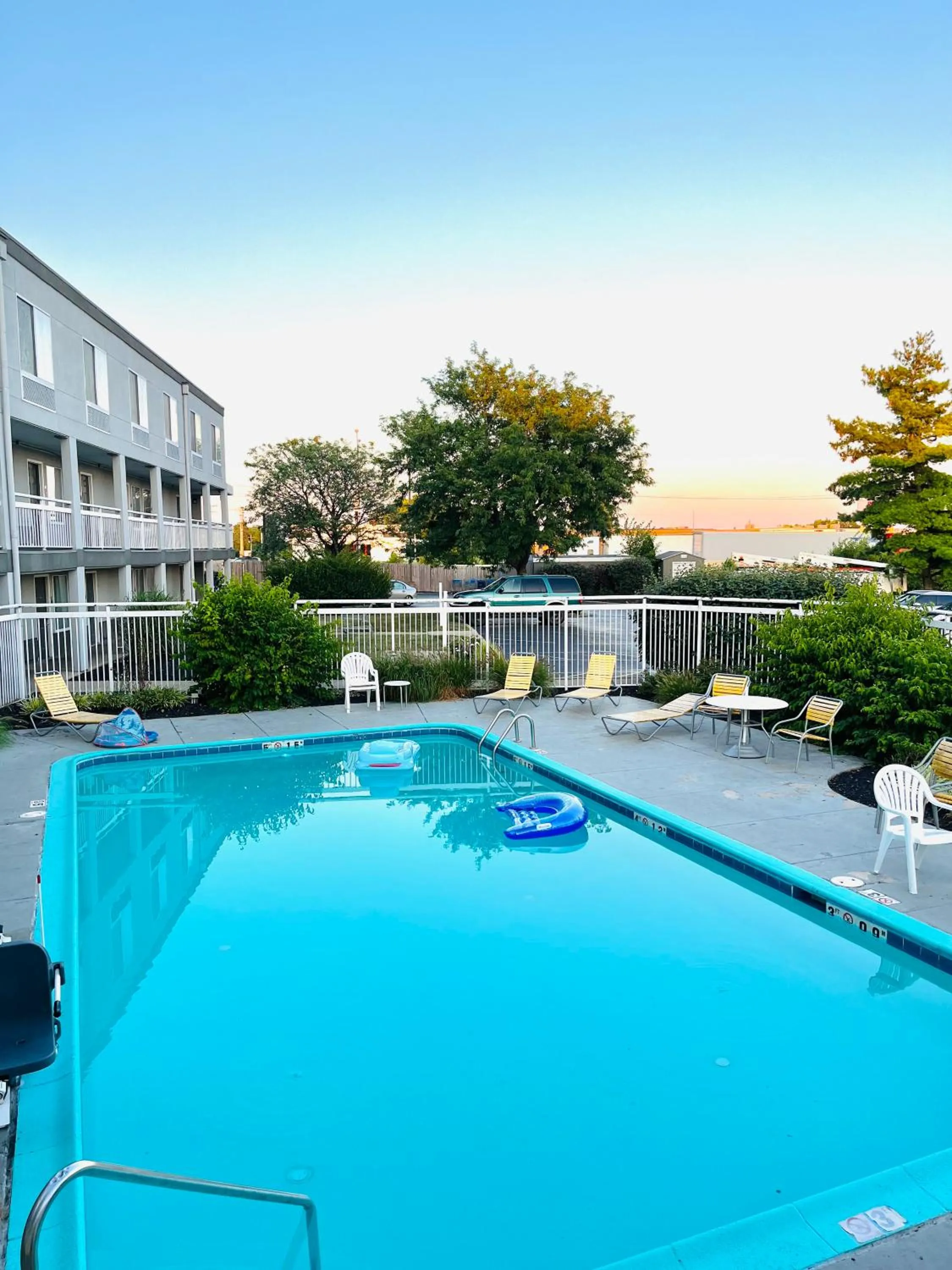 Swimming pool in Baymont by Wyndham Dayton North