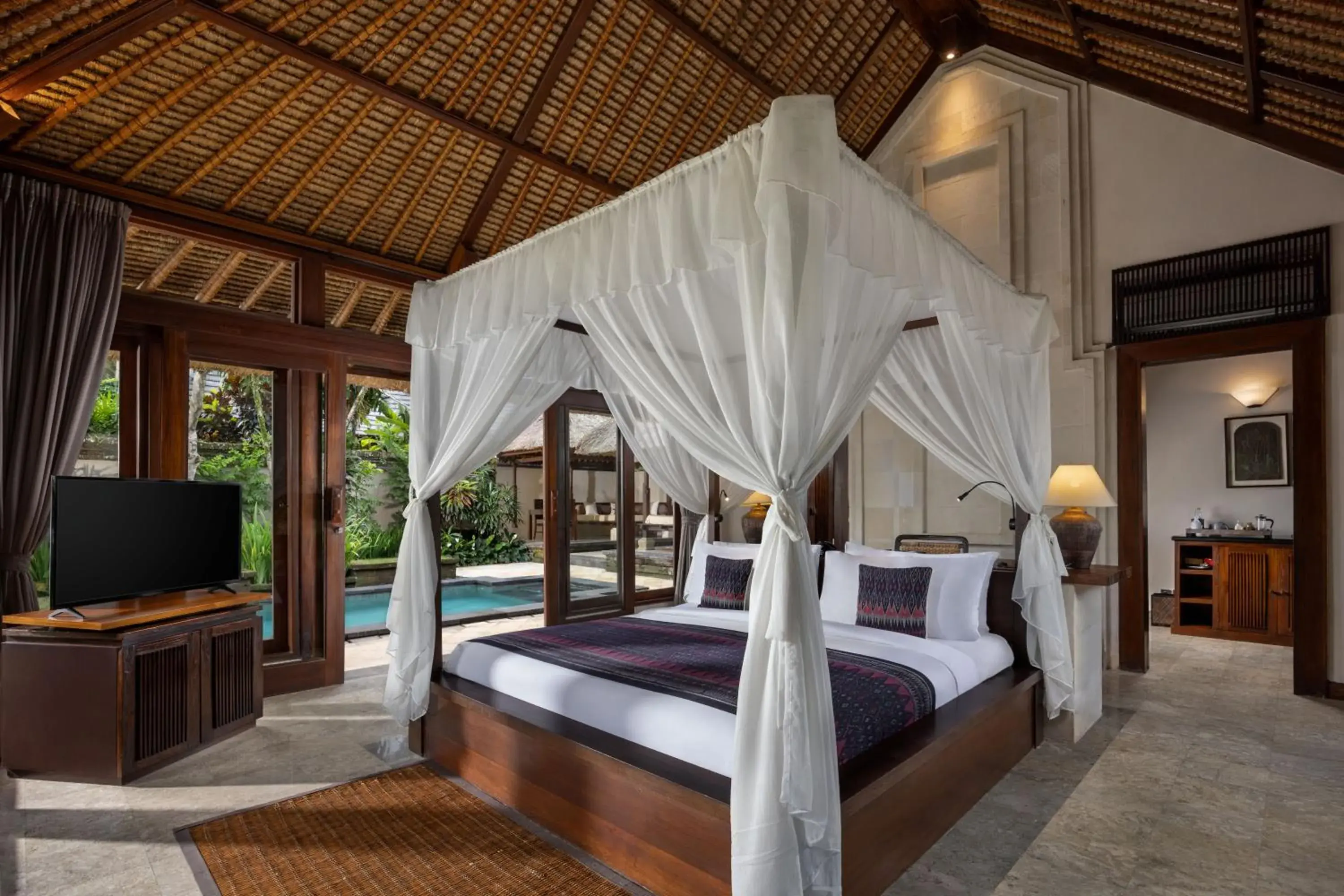 Bed in The Ubud Village Resort & Spa Bed in The Ubud Village Resort & Spa