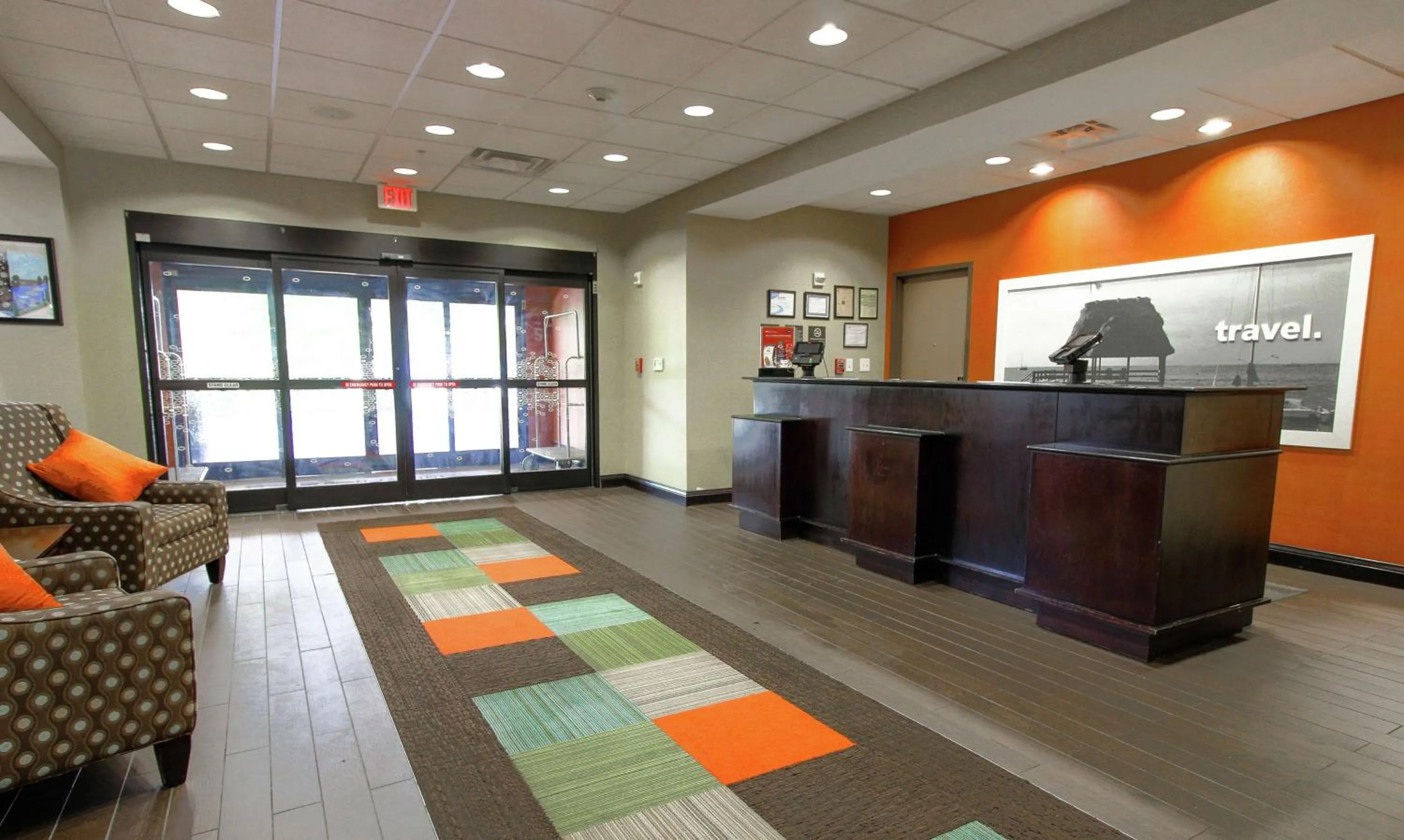 Lobby or reception in Hampton Inn & Suites Flowery Branch