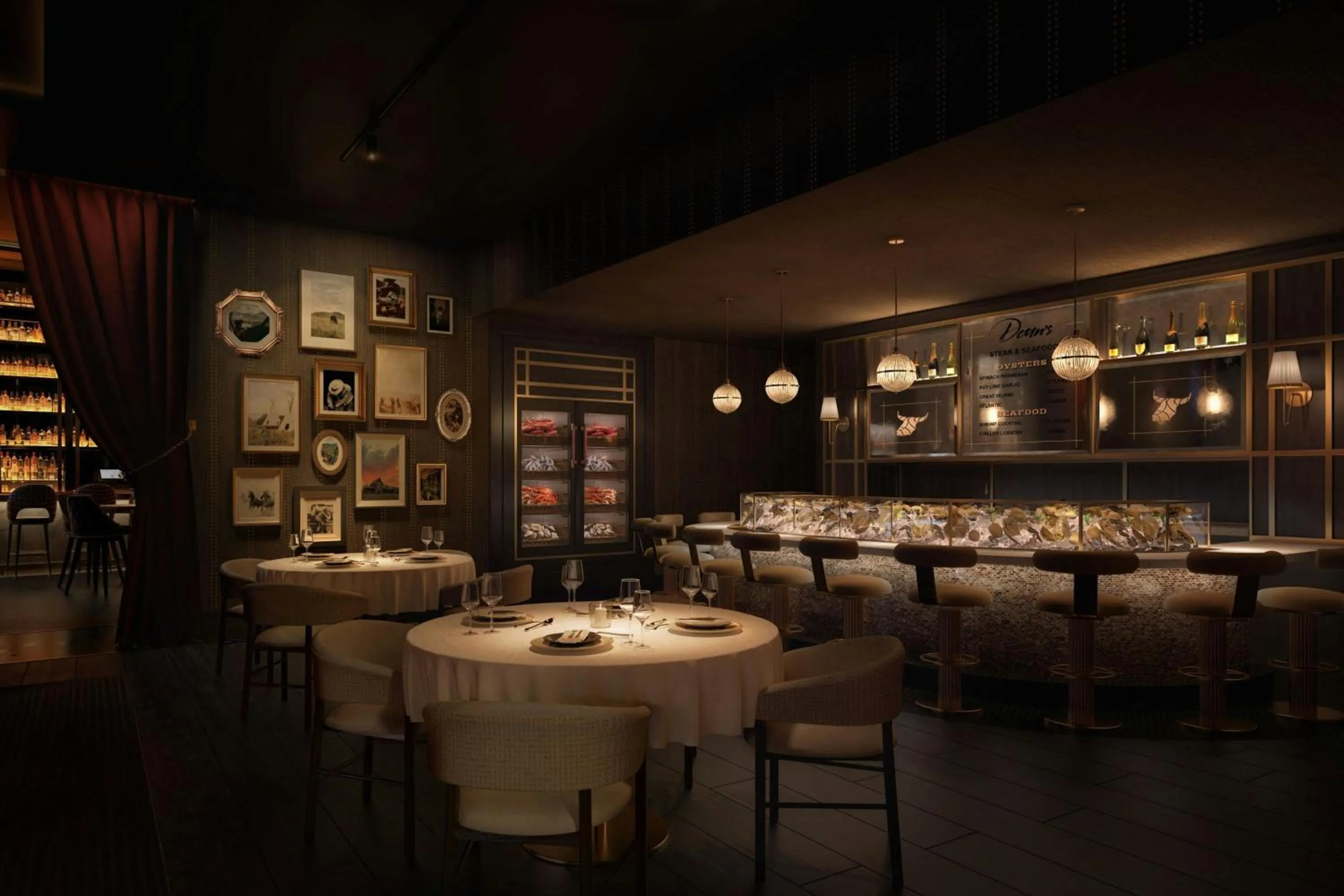 Lounge or bar in JW Marriott Indianapolis